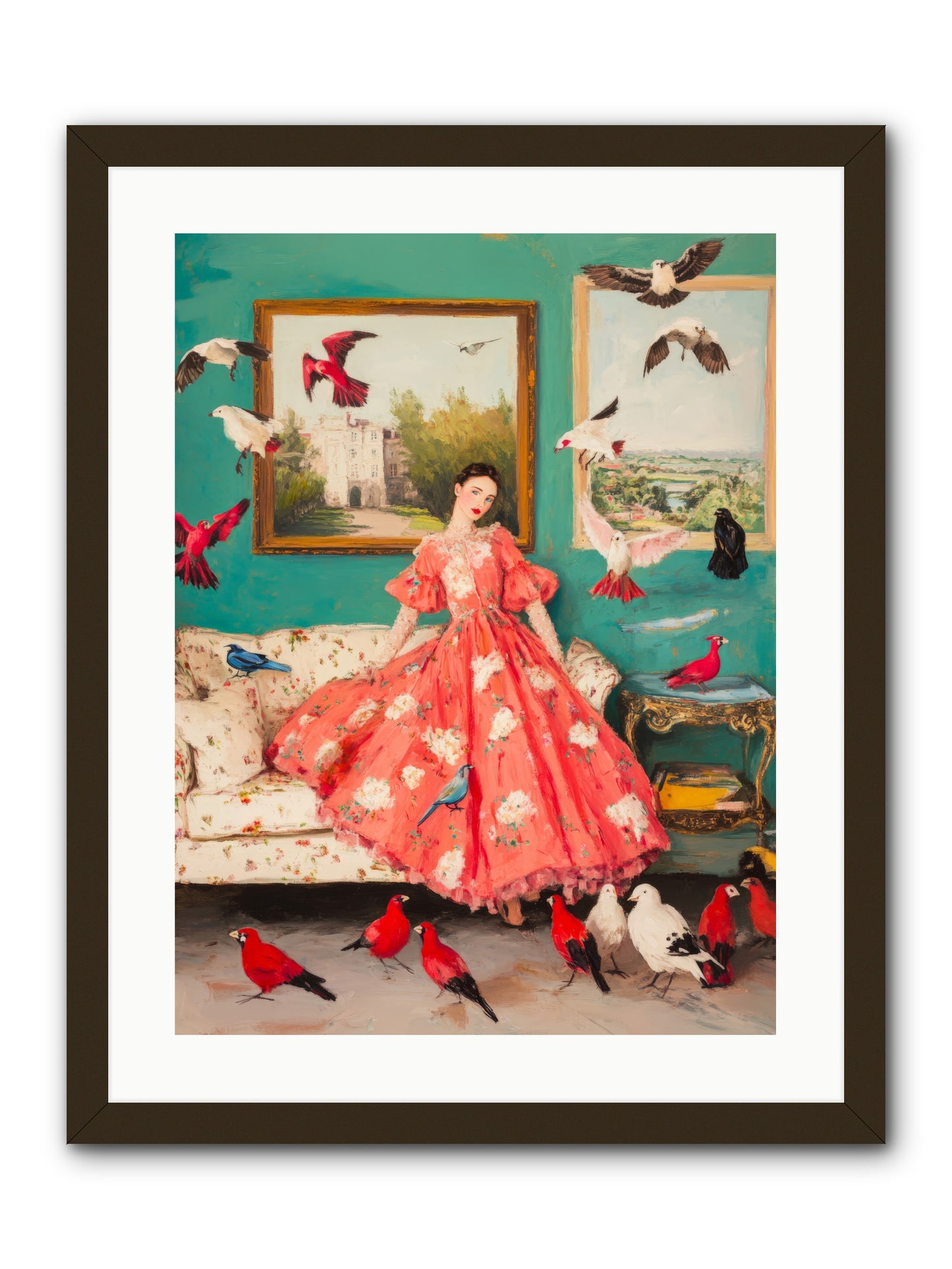 Well-Mannered FlightRez2 -- Framed Print - Black 18x24