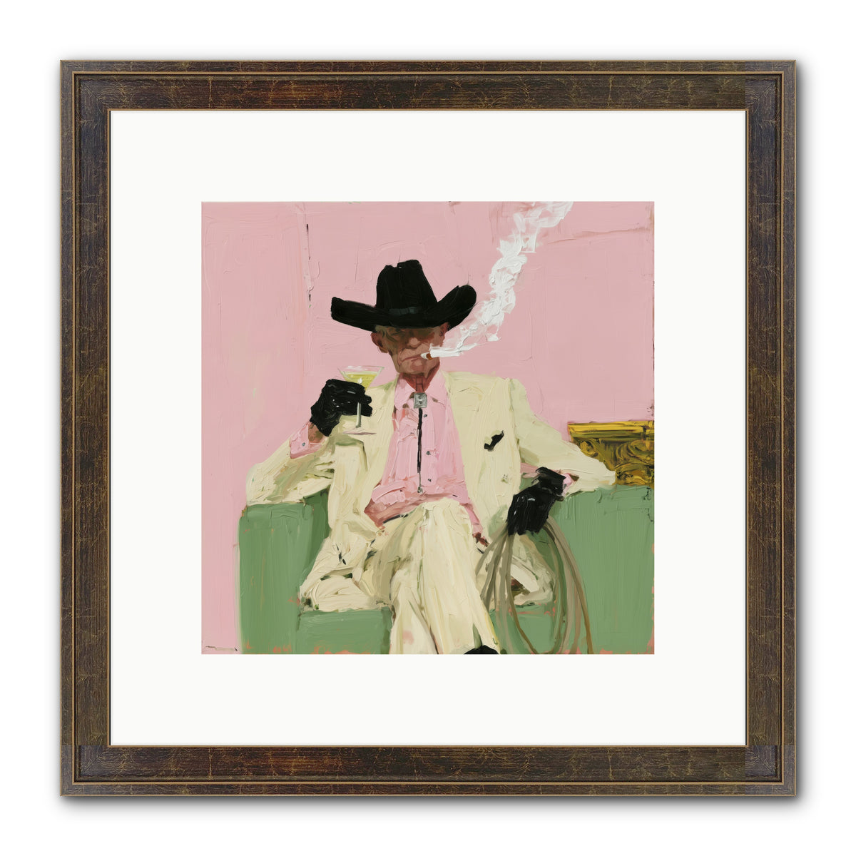 West of Respectable REZ copy — West-of-Respectable_REZ-copy-10x10-Framed-Print-Slimwoods-Black-Gold.jpg
