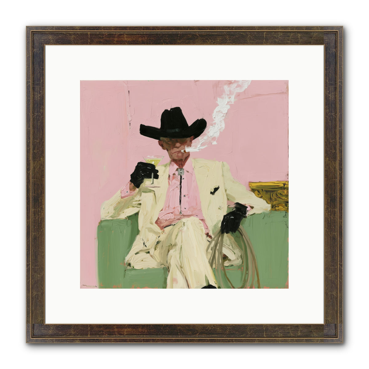 West of Respectable REZ copy — West-of-Respectable_REZ-copy-12x12-Framed-Print-Slimwoods-Black-Gold.jpg