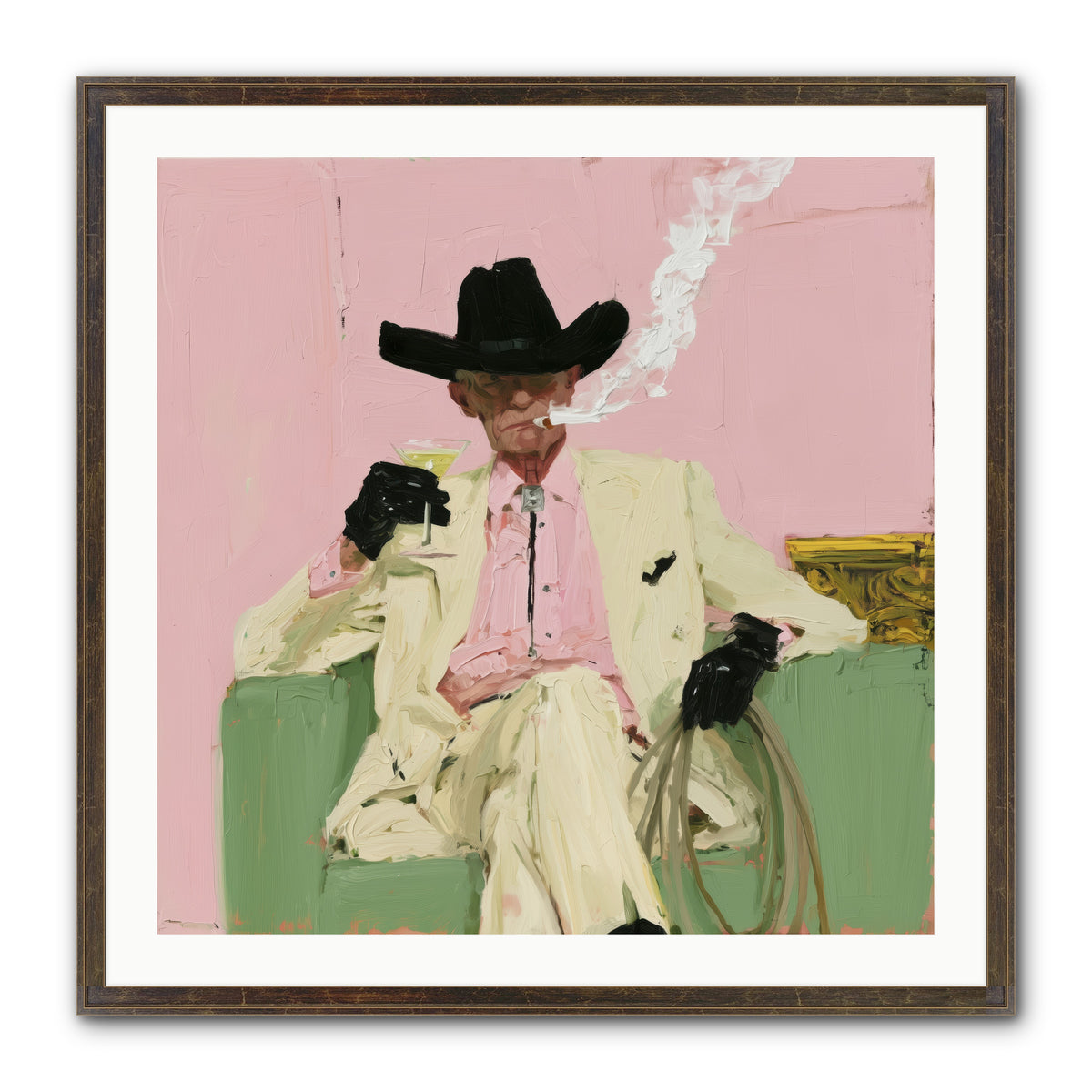 West of Respectable REZ copy — West-of-Respectable_REZ-copy-30x30-Framed-Print-Slimwoods-Black-Gold.jpg