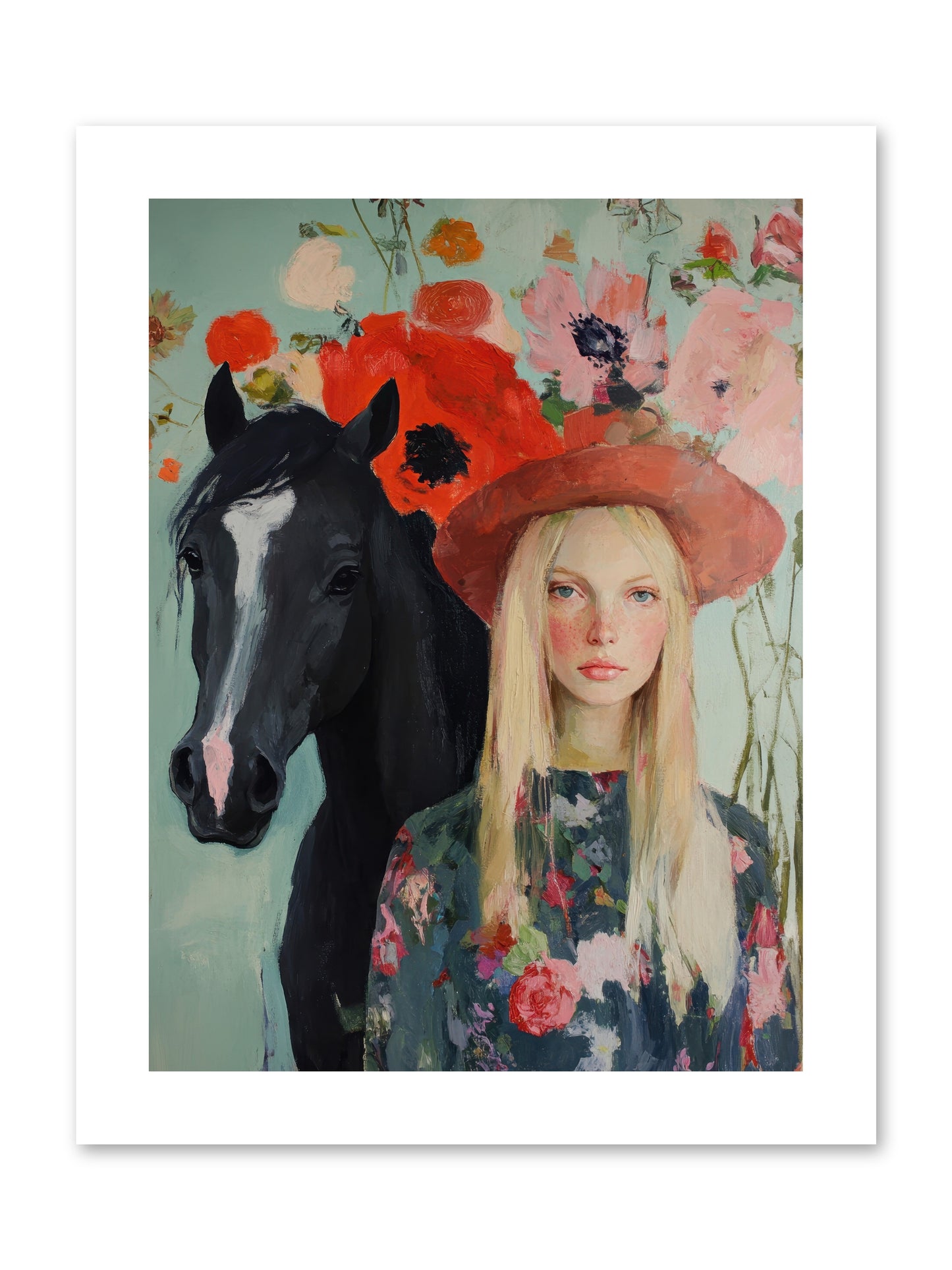Western Muse -- Paper Print 9x12