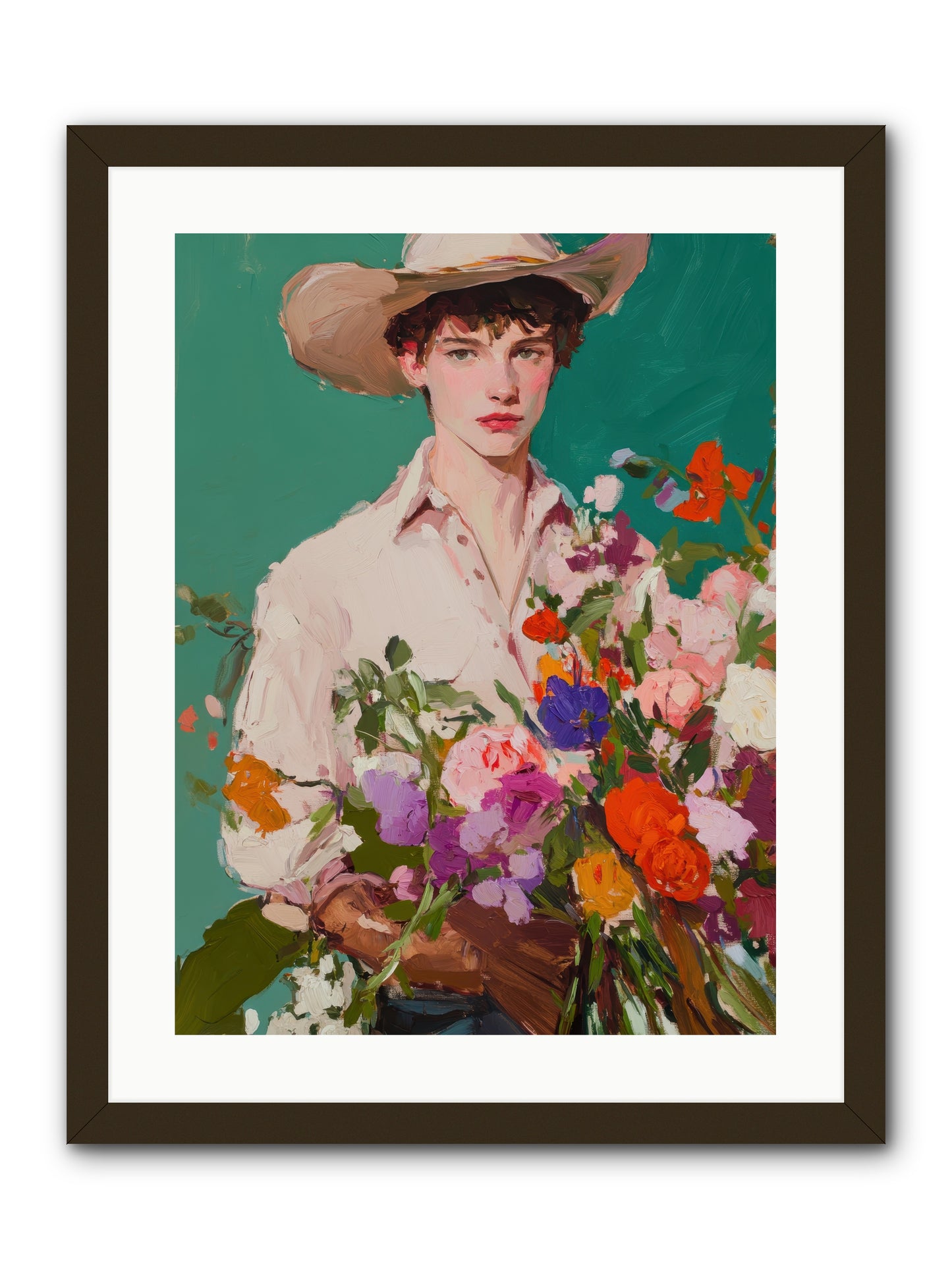 Western Oracle -- Framed Print - Black 18x24