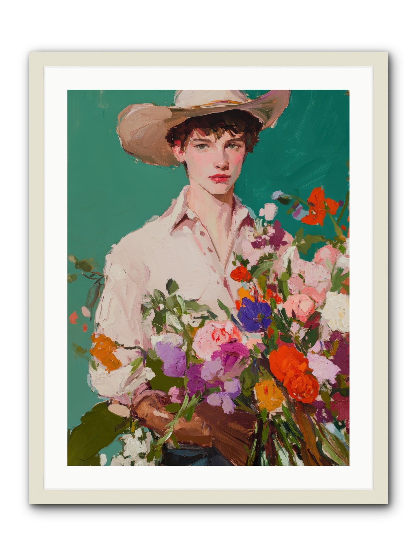Western Oracle -- Framed Print - White 24x32