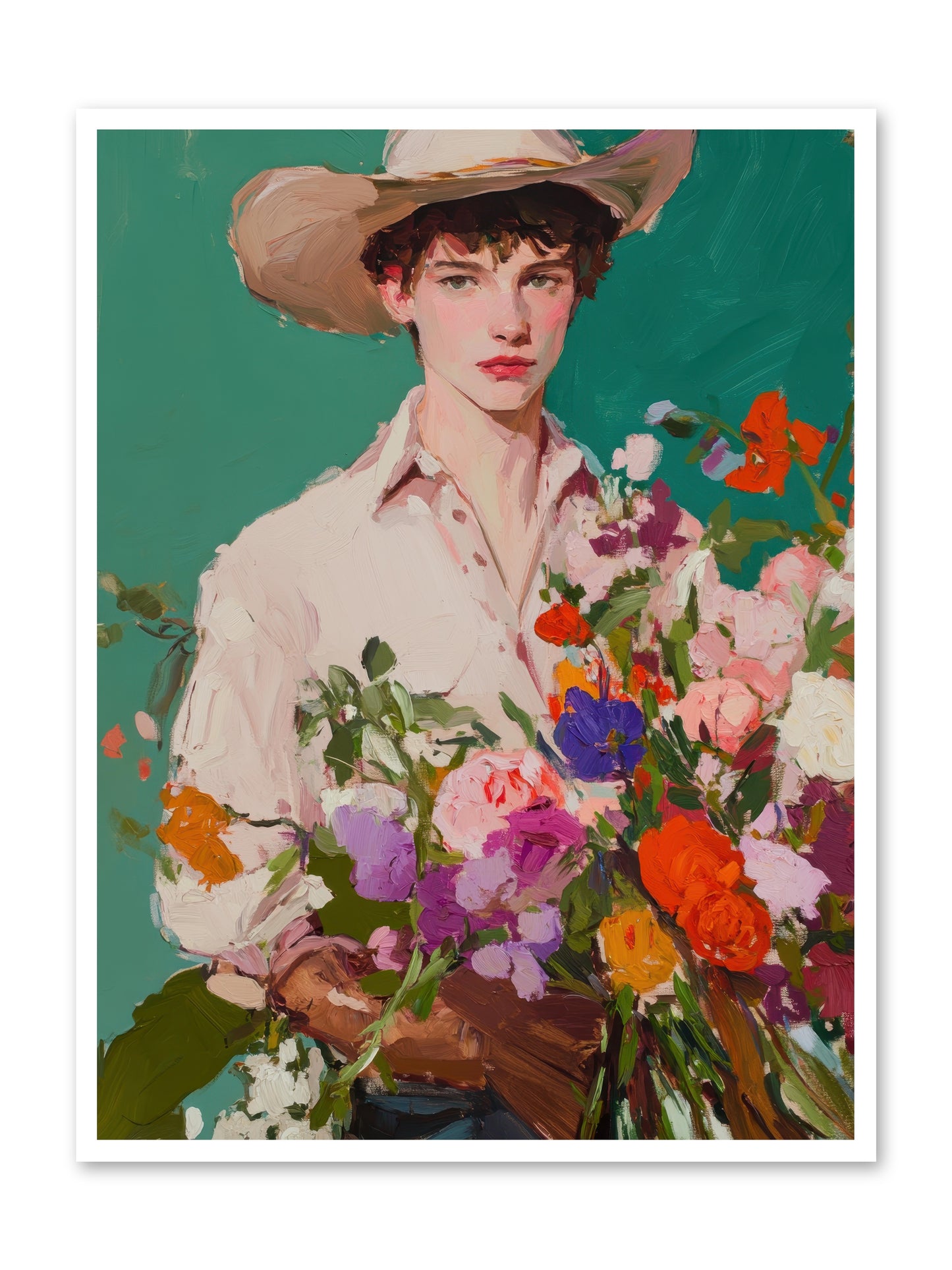 Western Oracle -- Loose Canvas Print 36x48