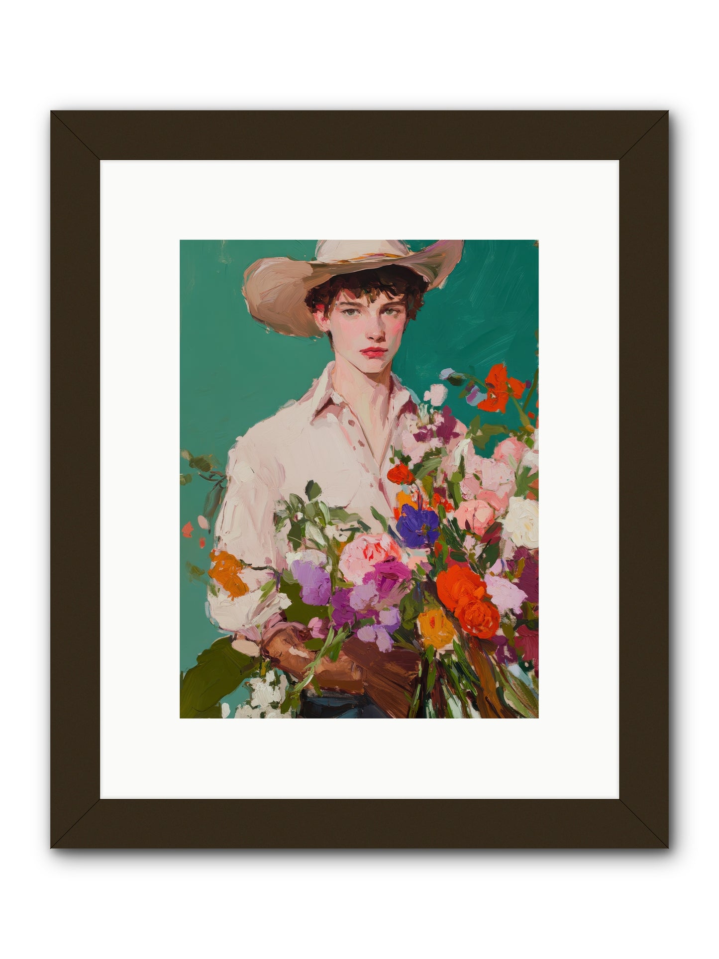 Western Oracle -- Framed Print - Black 9x12