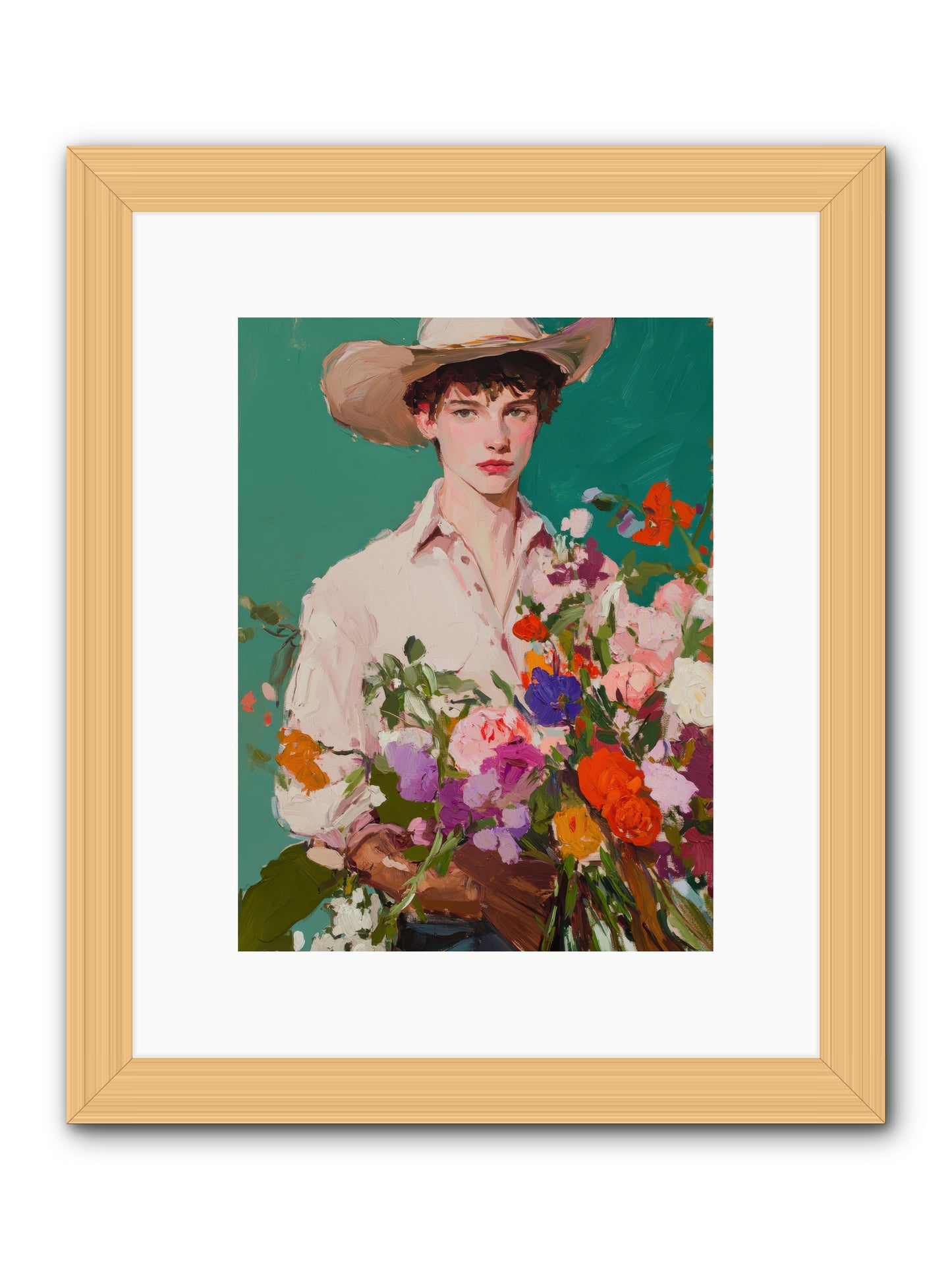 Western Oracle -- Framed Print - Natural 9x12