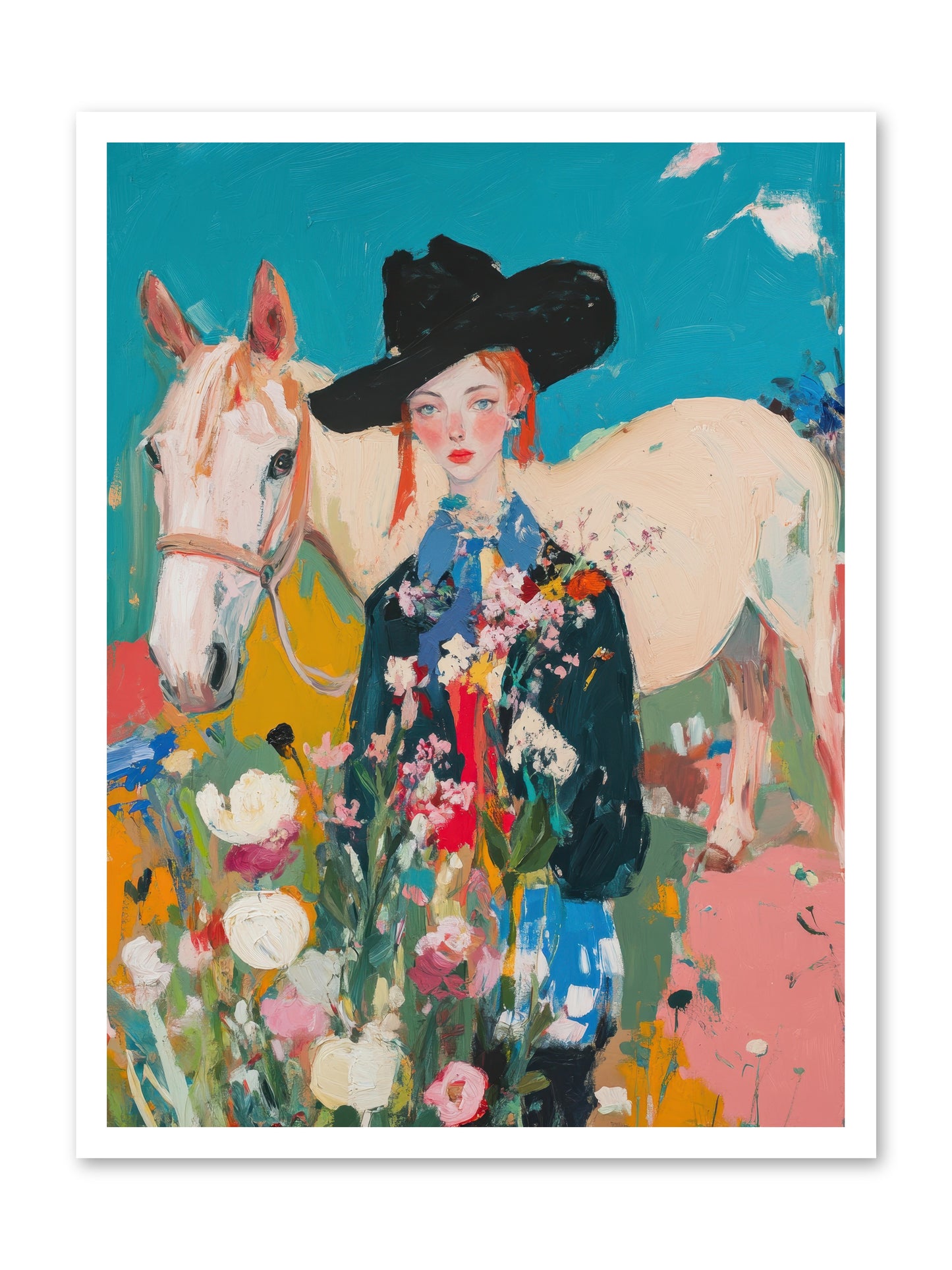 Western Tapestry -- Paper Print 24x32