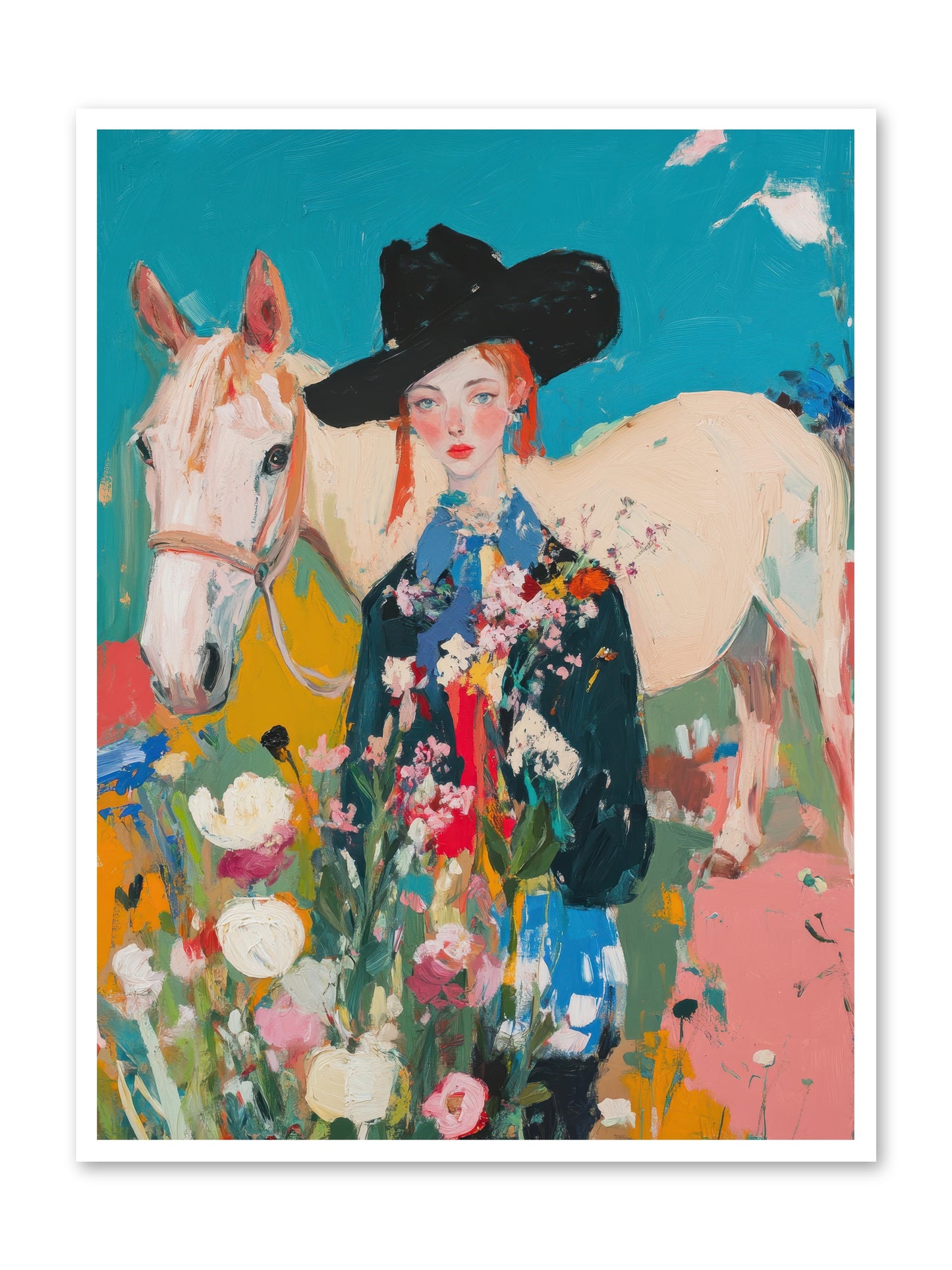 Western Tapestry -- Paper Print 36x48