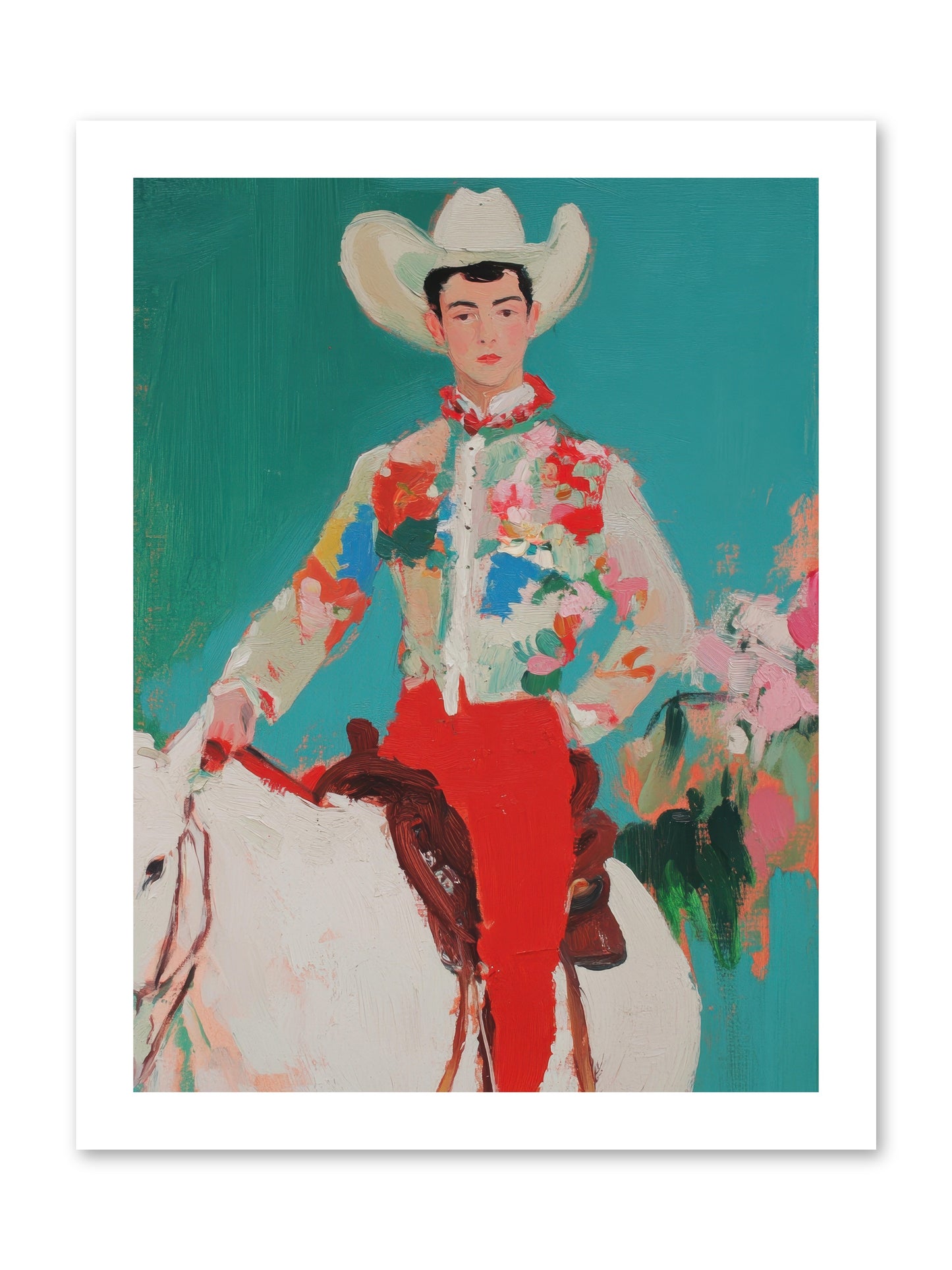 Westward Wanderer -- Loose Canvas Print 12x16