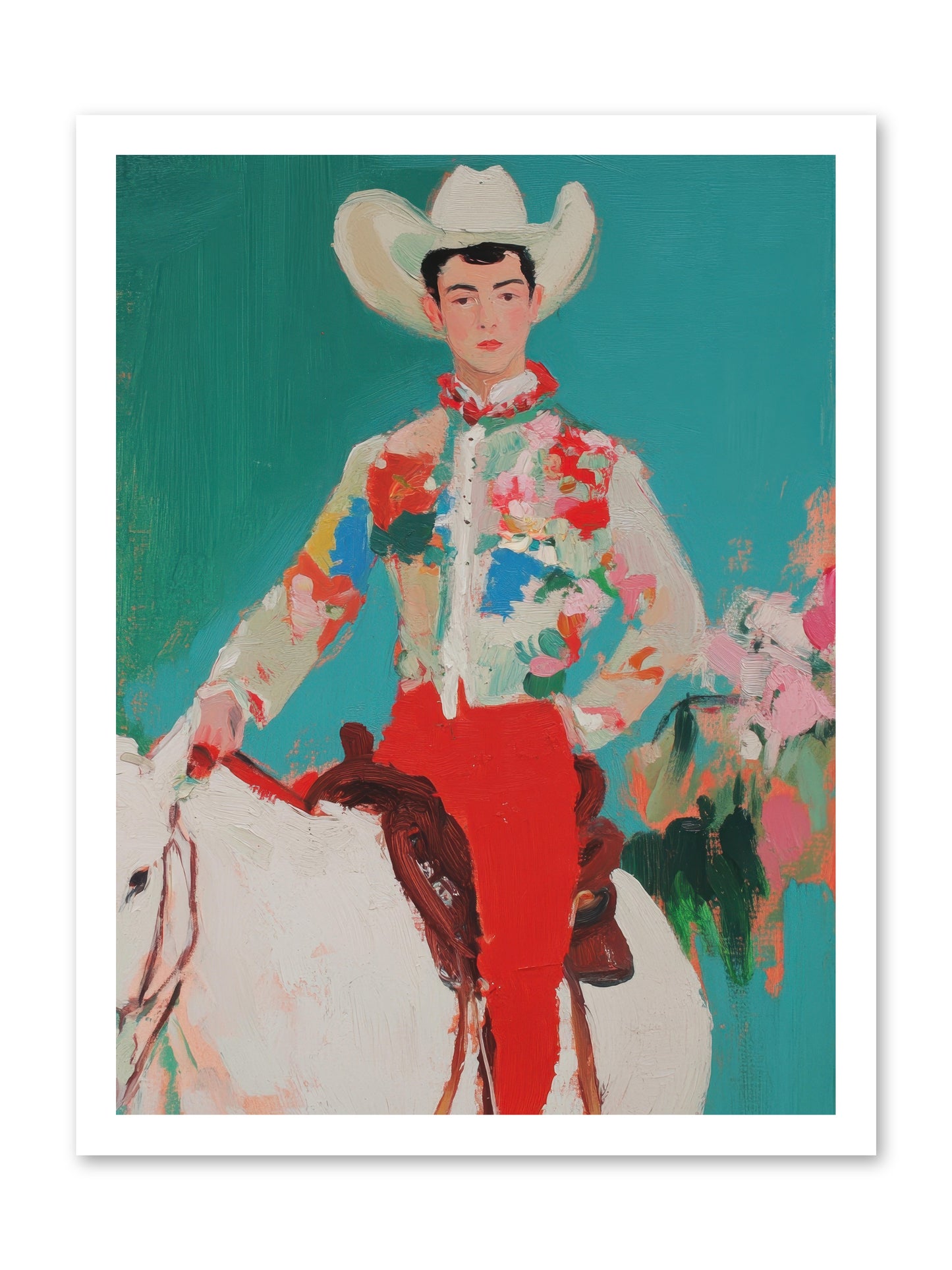 Westward Wanderer -- Loose Canvas Print 18x24