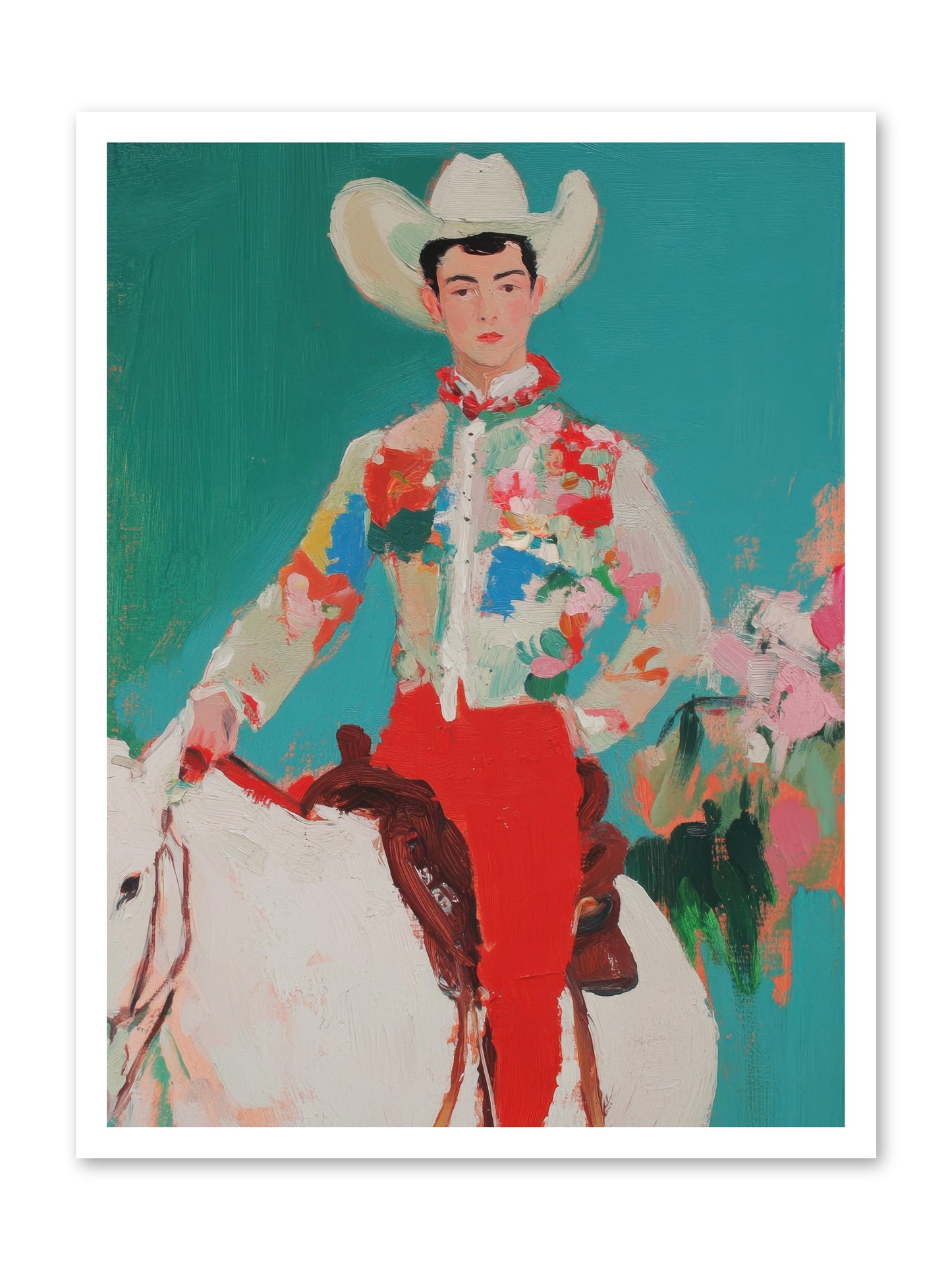 Westward Wanderer -- Loose Canvas Print 24x32