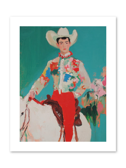 Westward Wanderer -- Paper Print 9x12