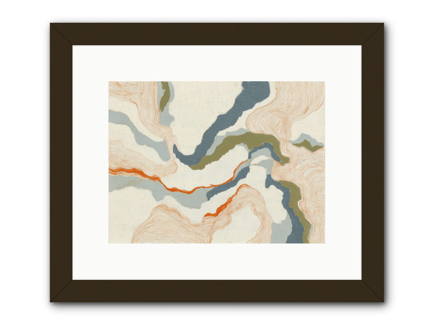 Whalebone Drift -- Framed Print - Black 12x9