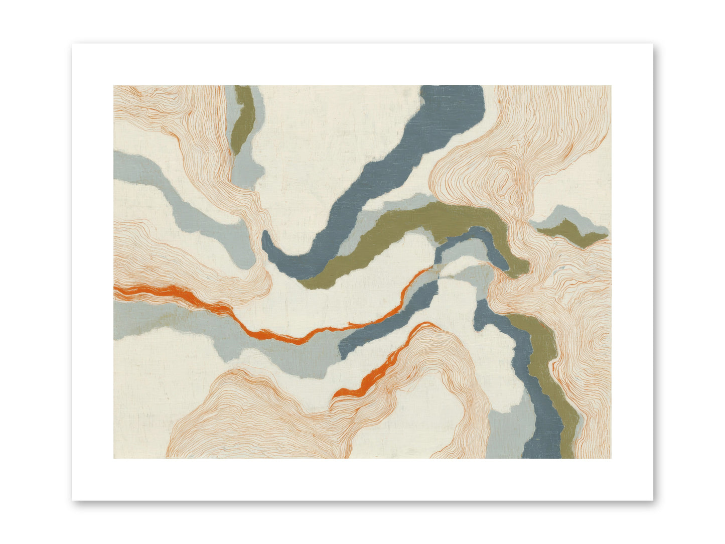 Whalebone Drift -- Paper Print 12x9