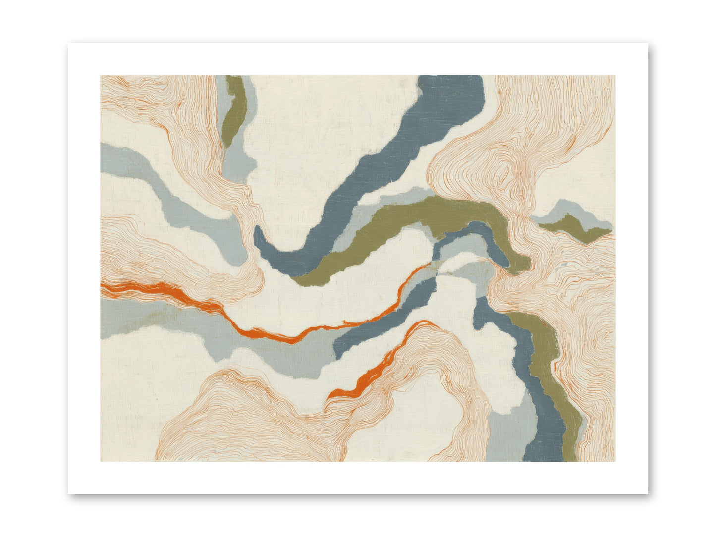 Whalebone Drift -- Loose Canvas Print 16x12