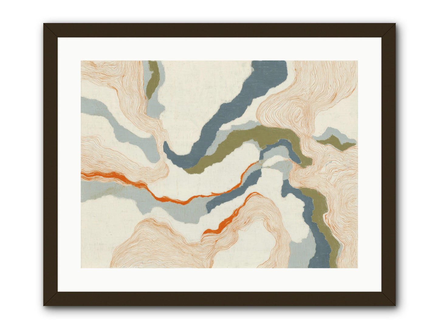 Whalebone Drift -- Framed Print - Black 24x18