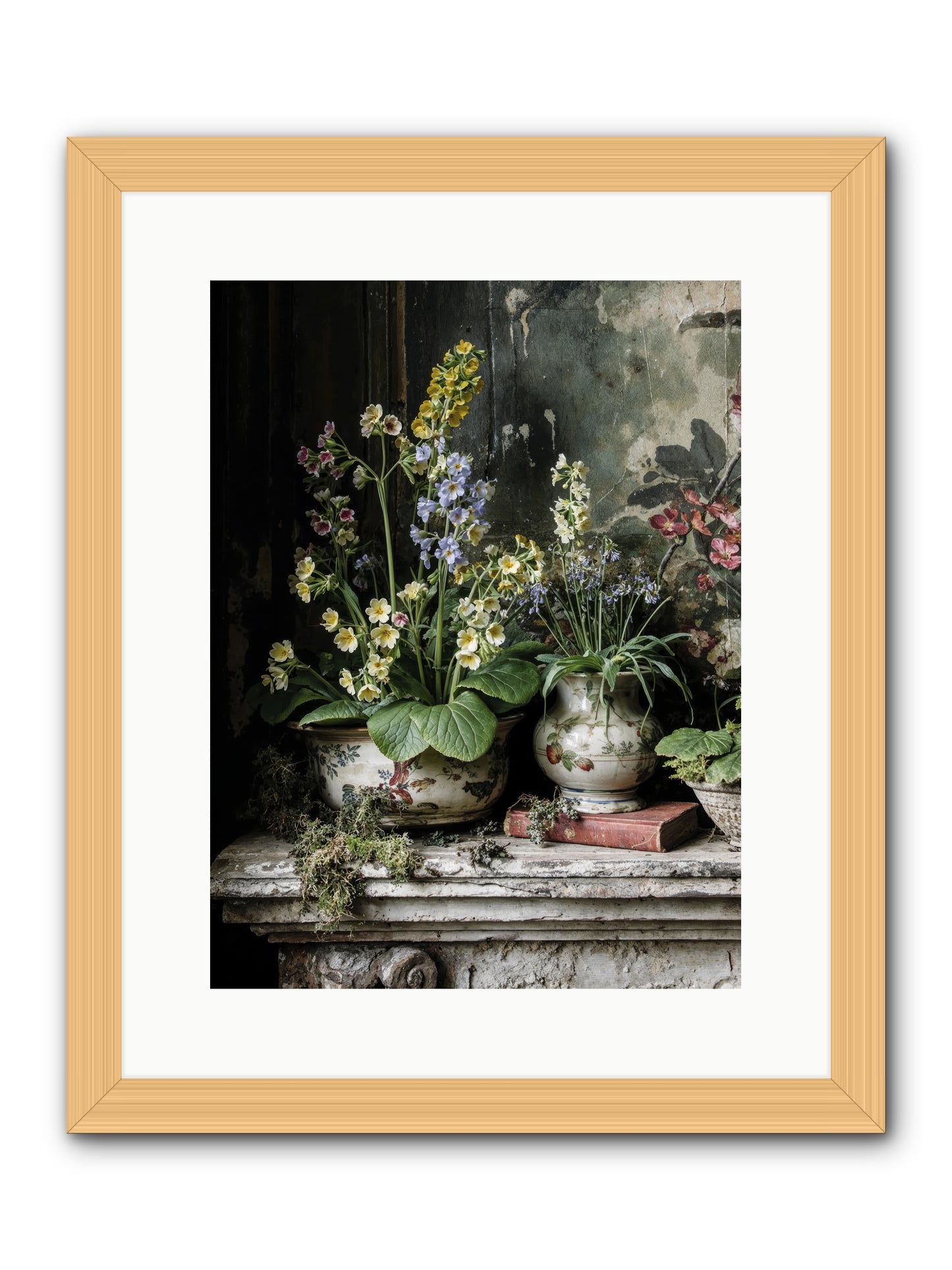 What Dreams Invented -- Framed Print - Natural 12x16