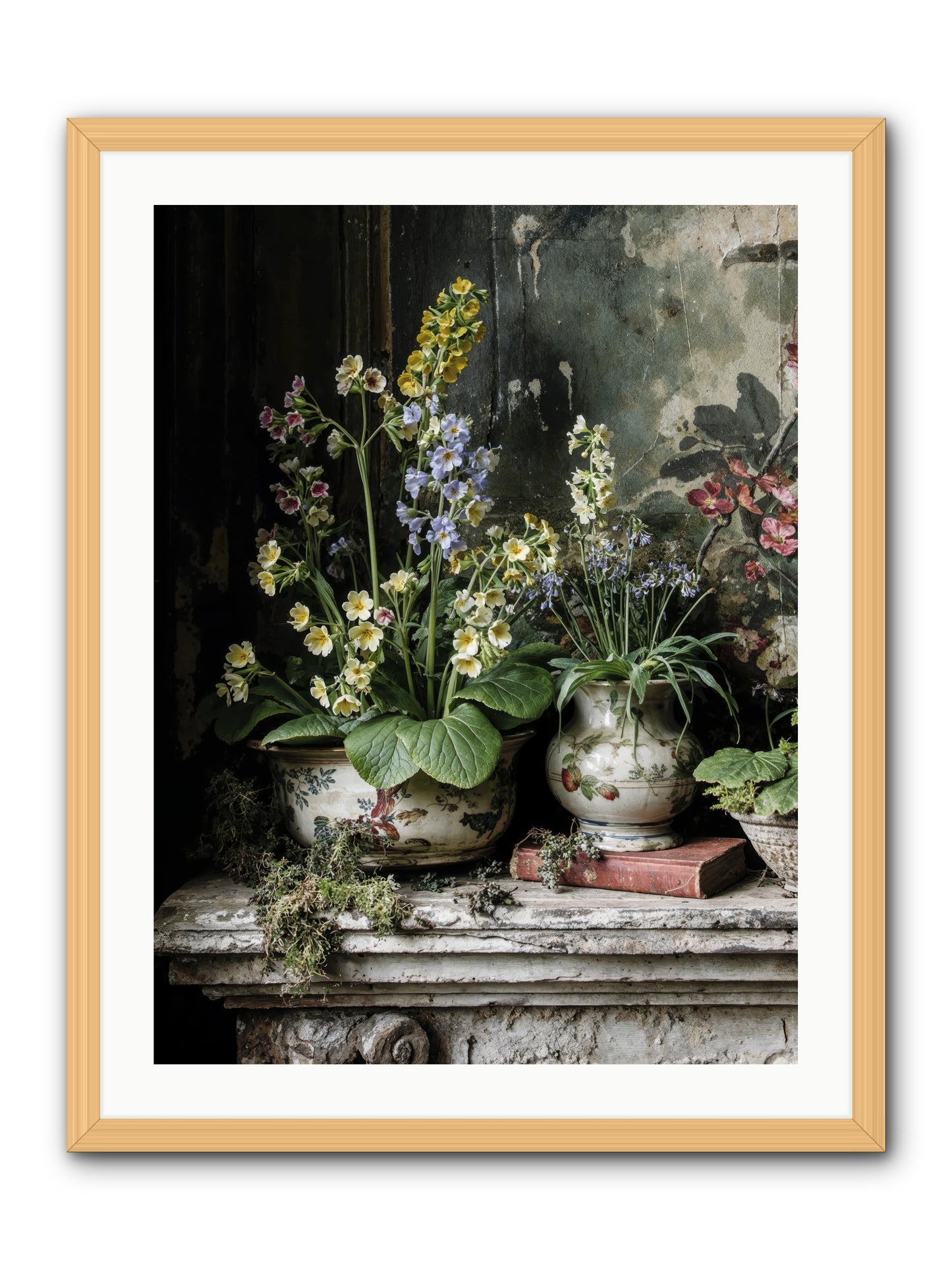 What Dreams Invented -- Framed Print - Natural 24x32