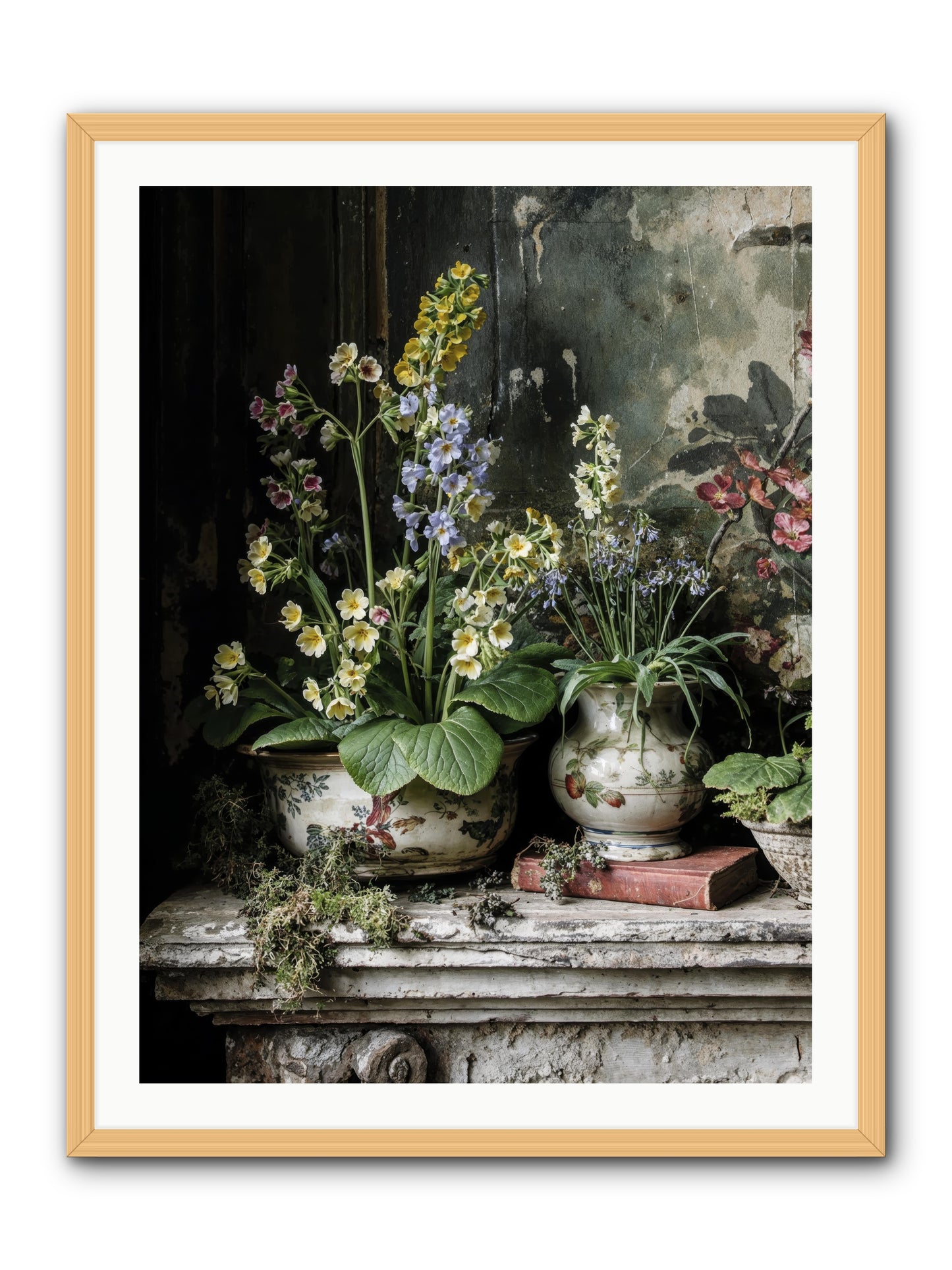 What Dreams Invented -- Framed Print - Natural 30x40