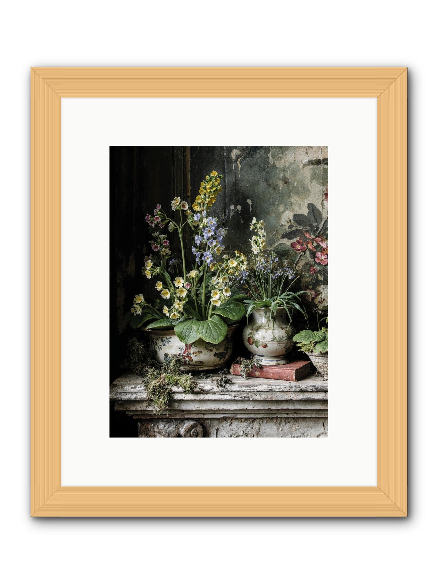 What Dreams Invented -- Framed Print - Natural 9x12