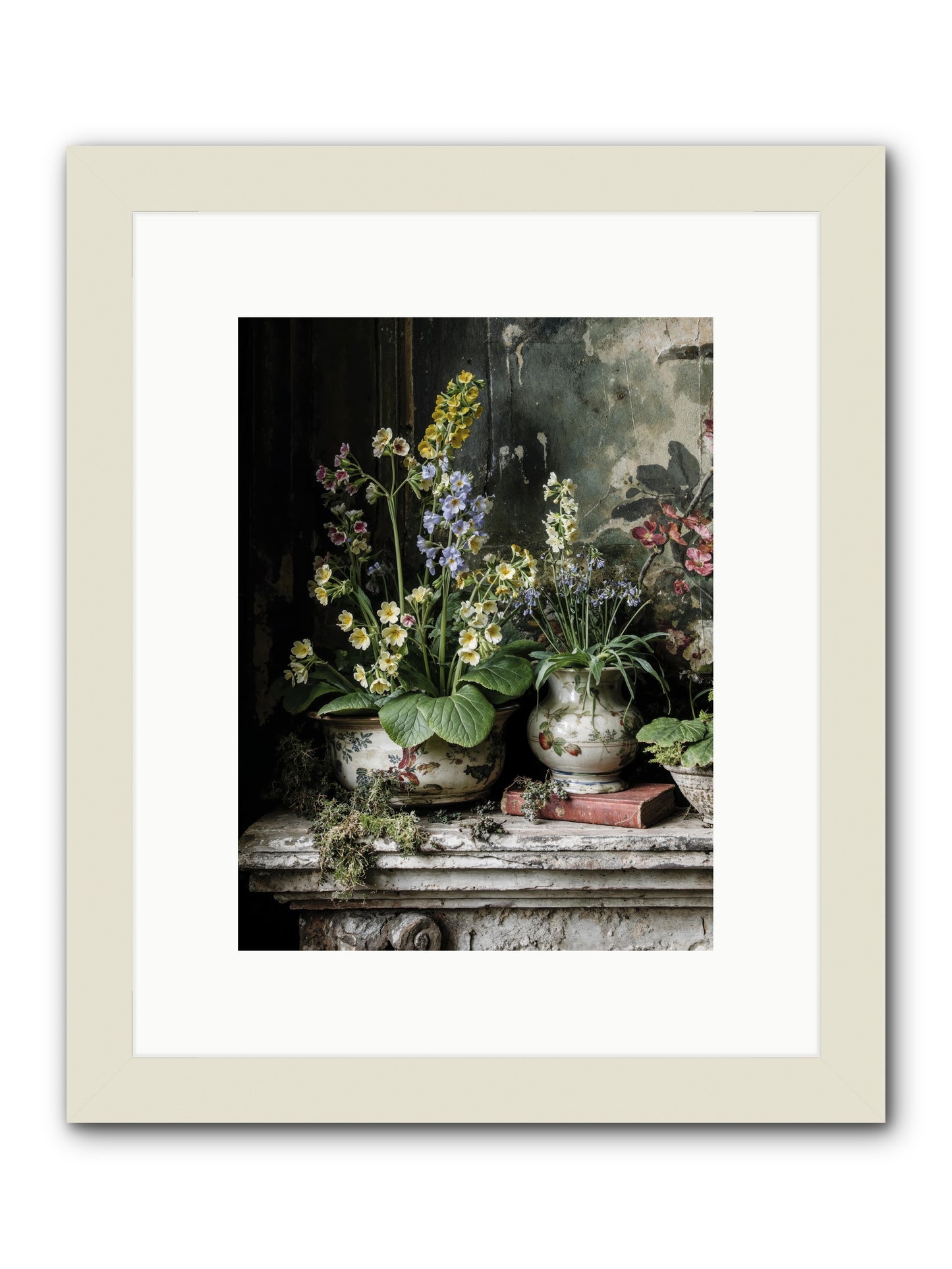 What Dreams Invented -- Framed Print - White 9x12