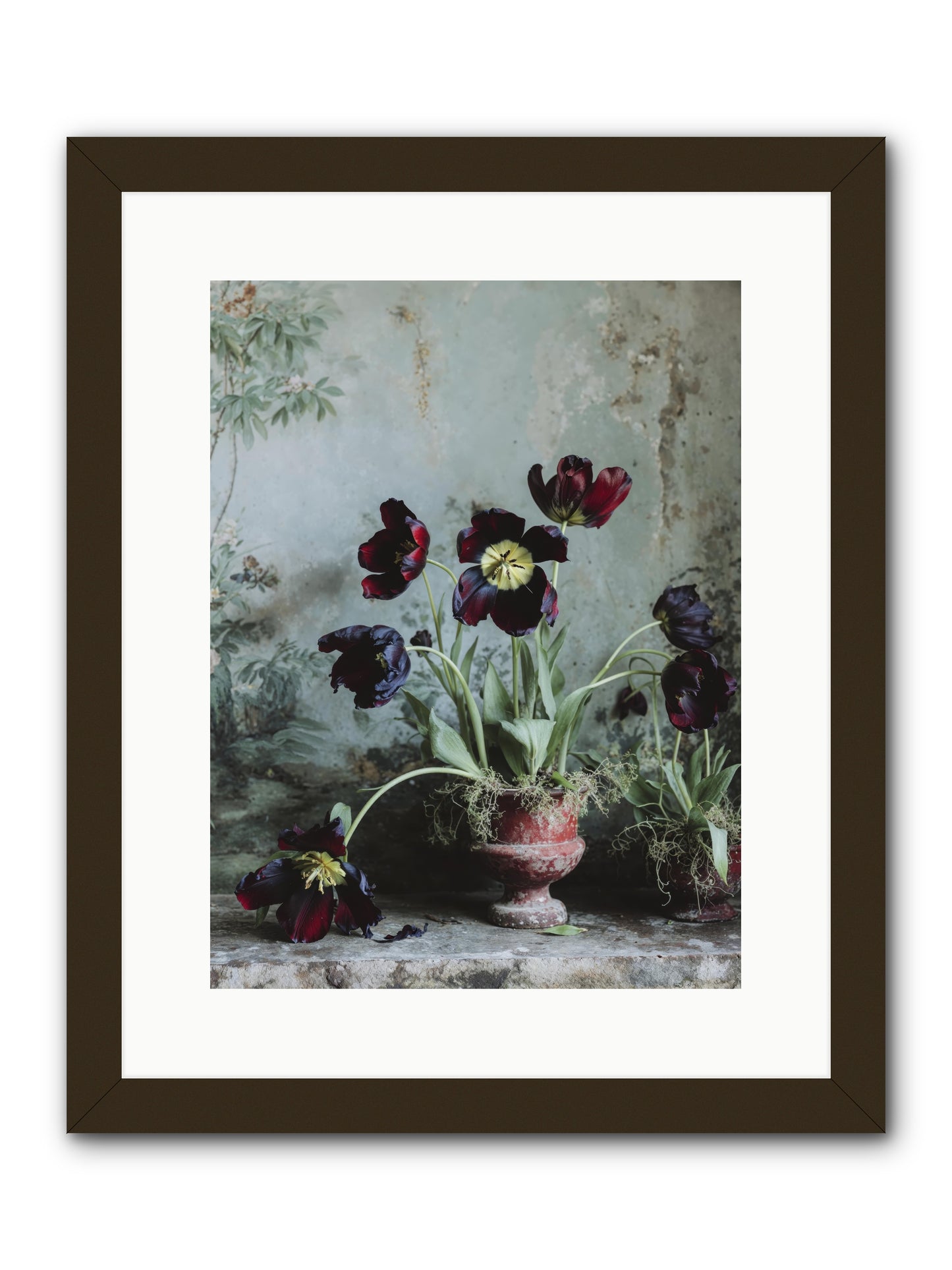 What Eternity Looks Like -- Framed Print - Black 12x16