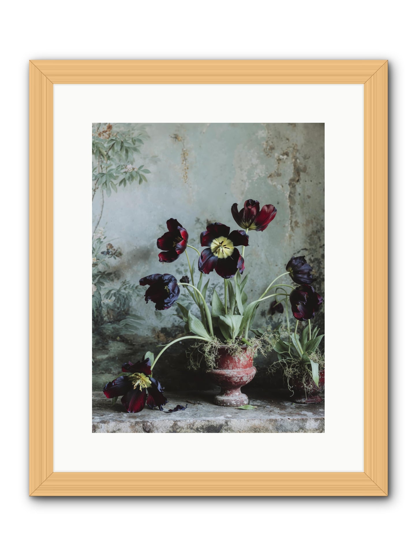 What Eternity Looks Like -- Framed Print - Natural 12x16