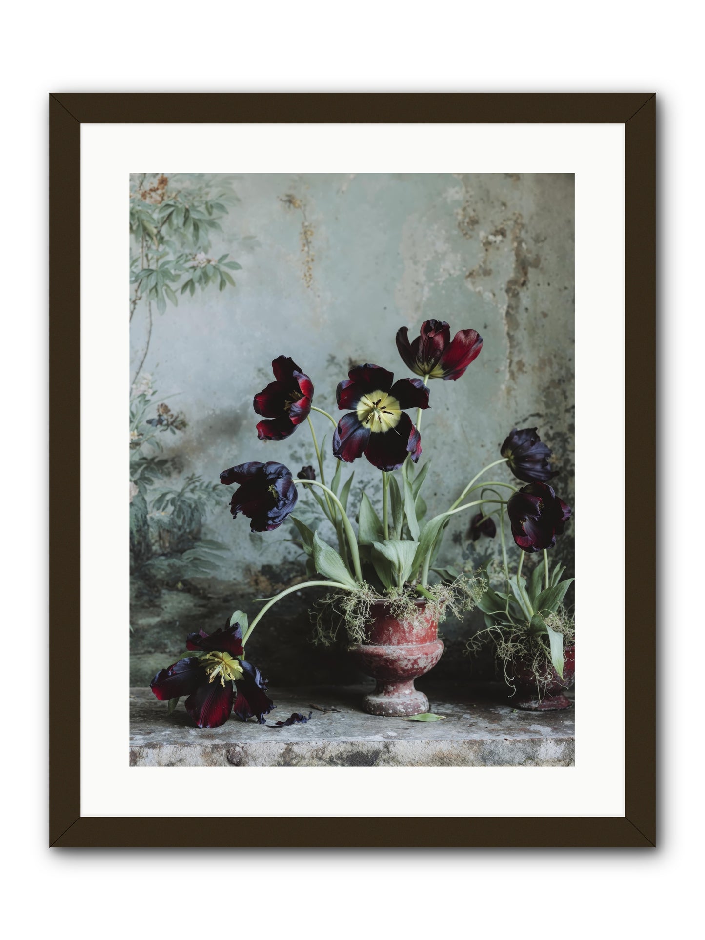 What Eternity Looks Like -- Framed Print - Black 18x24