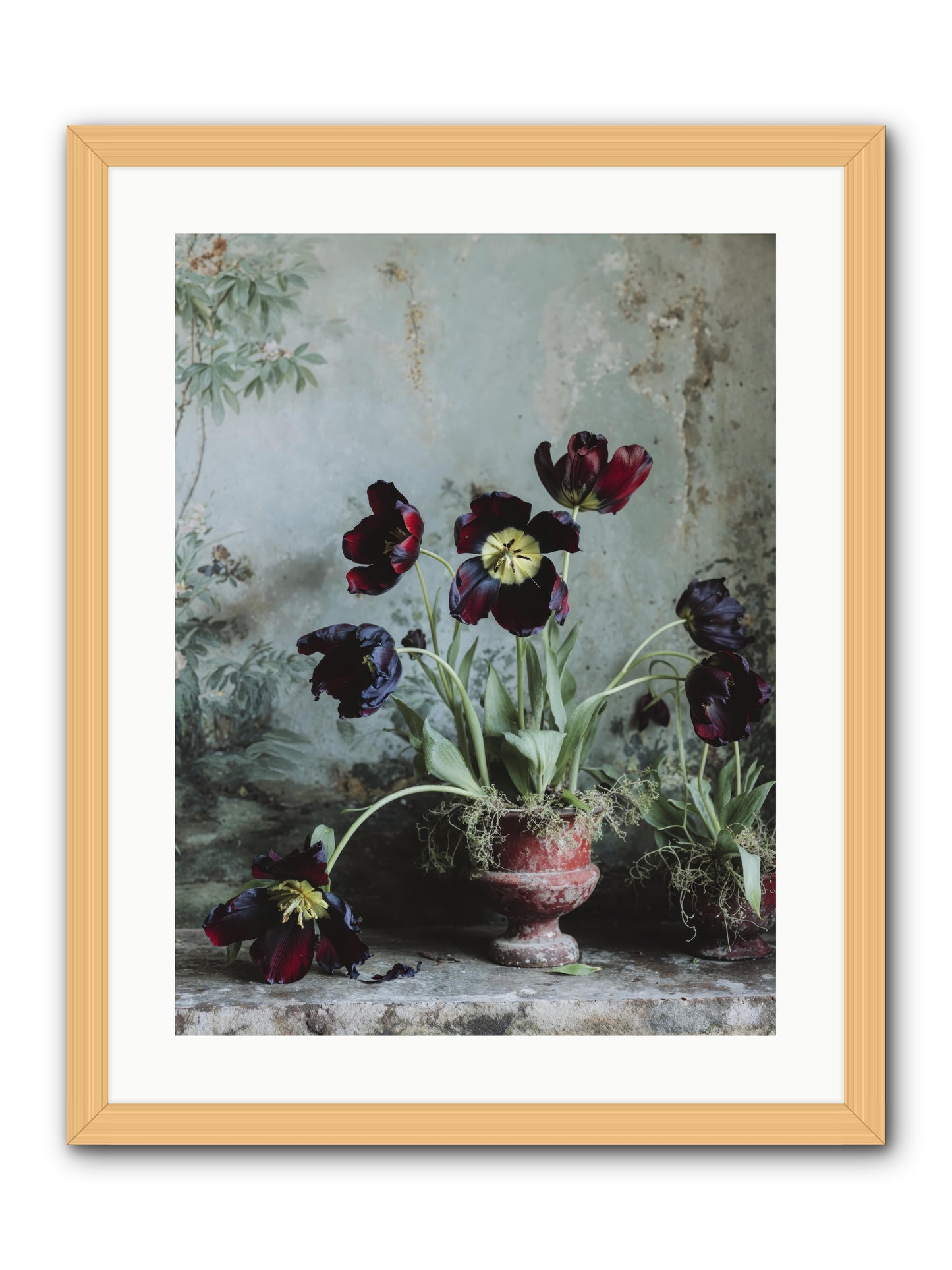 What Eternity Looks Like -- Framed Print - Natural 18x24
