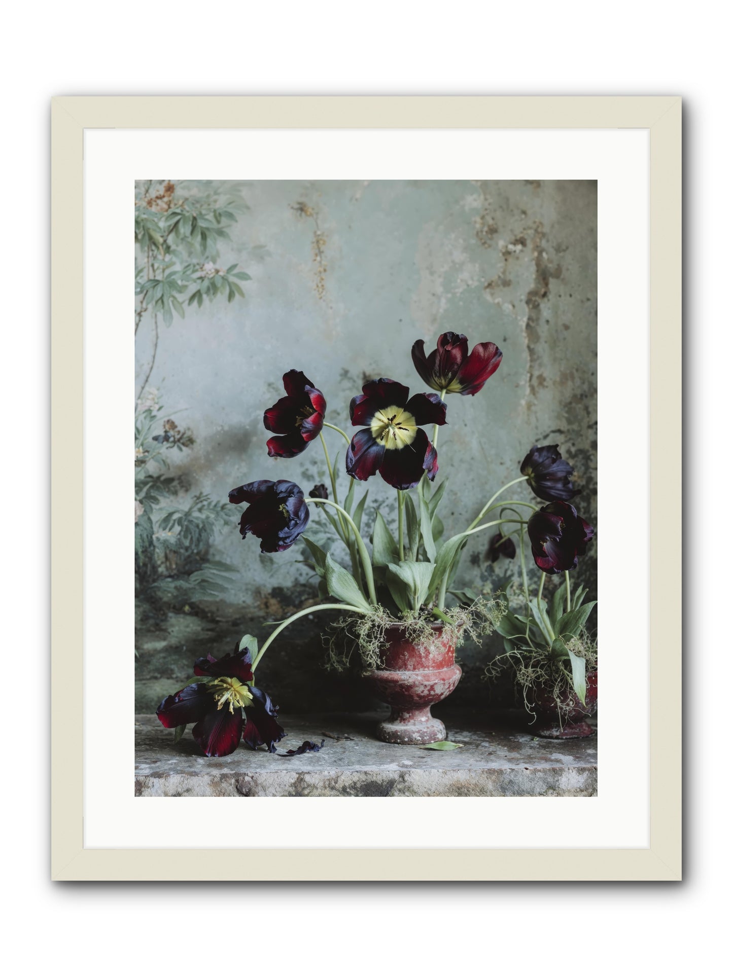 What Eternity Looks Like -- Framed Print - White 18x24