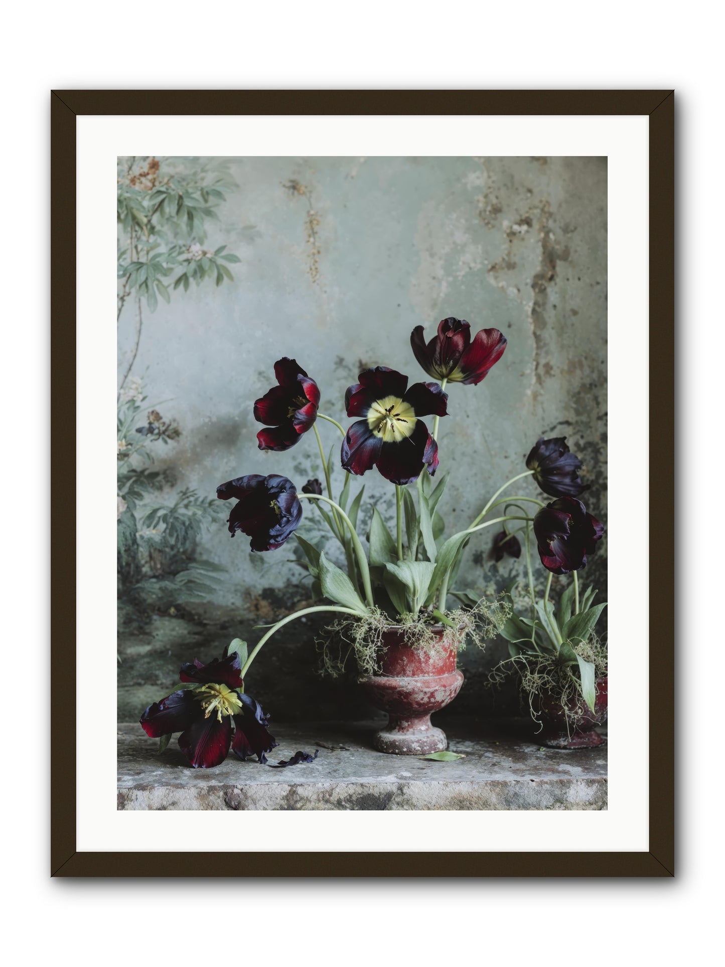 What Eternity Looks Like -- Framed Print - Black 24x32