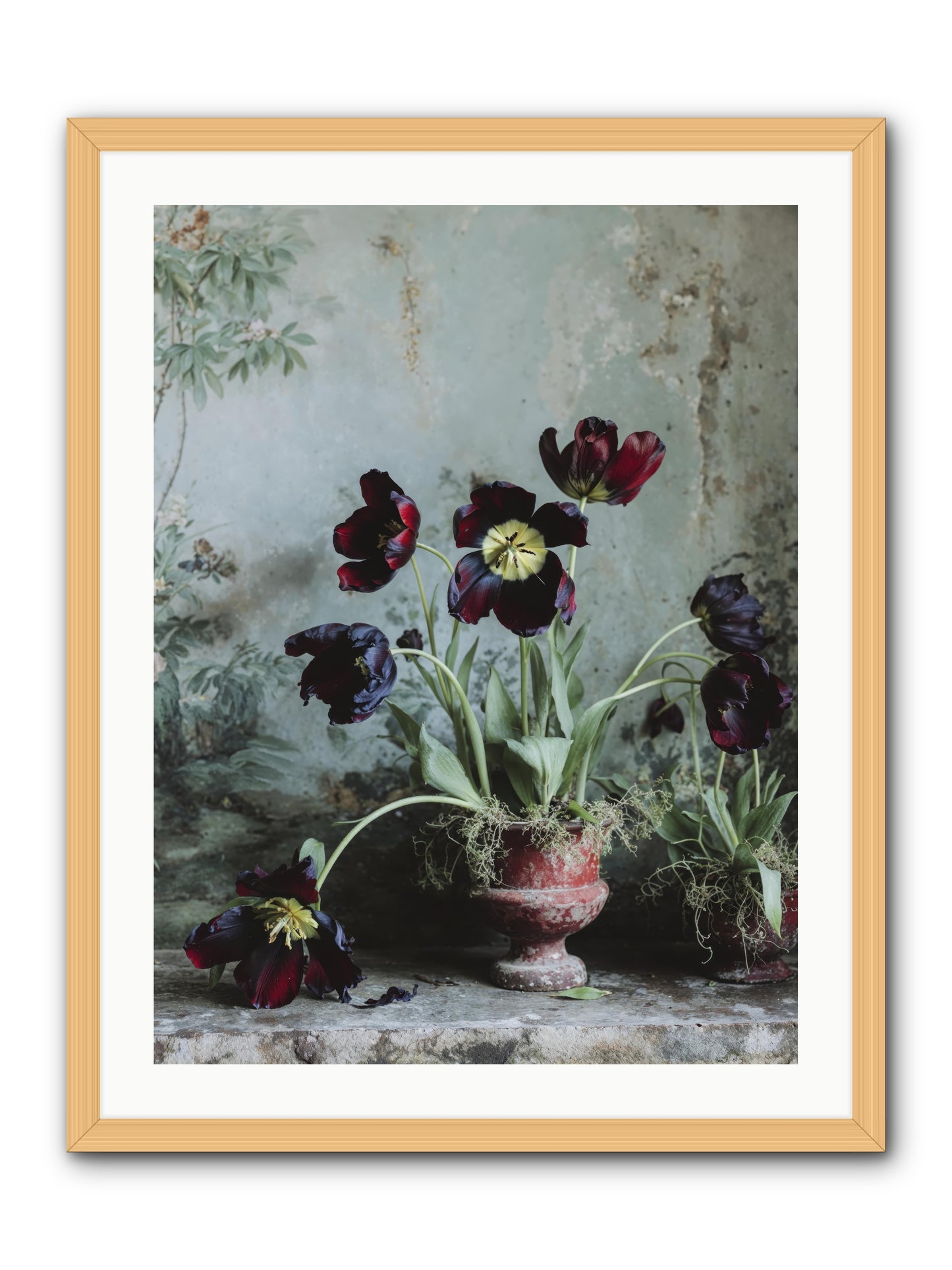 What Eternity Looks Like -- Framed Print - Natural 24x32