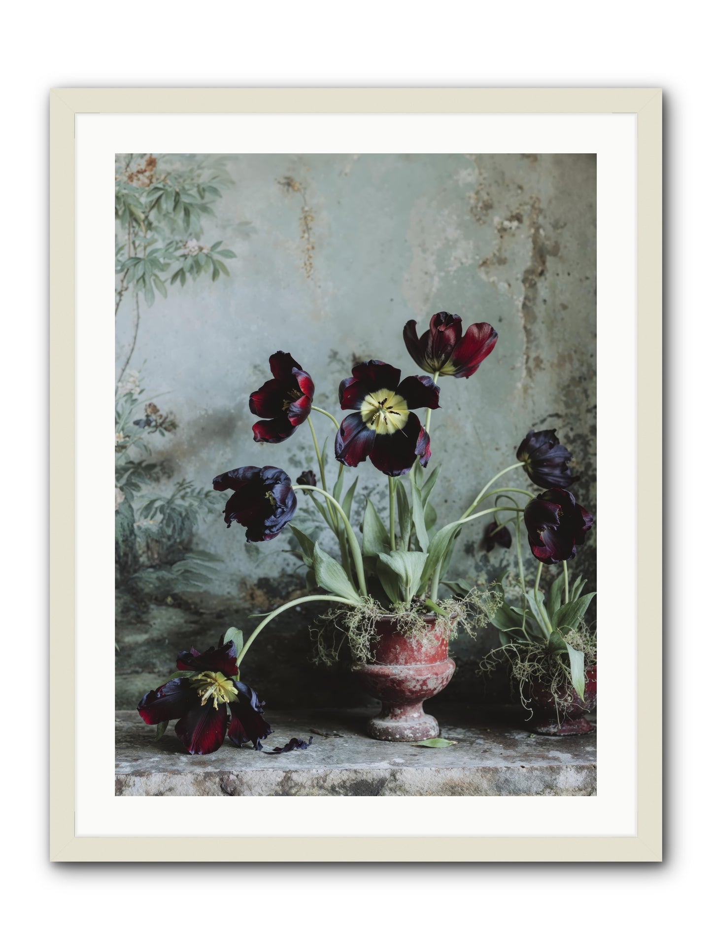 What Eternity Looks Like -- Framed Print - White 24x32