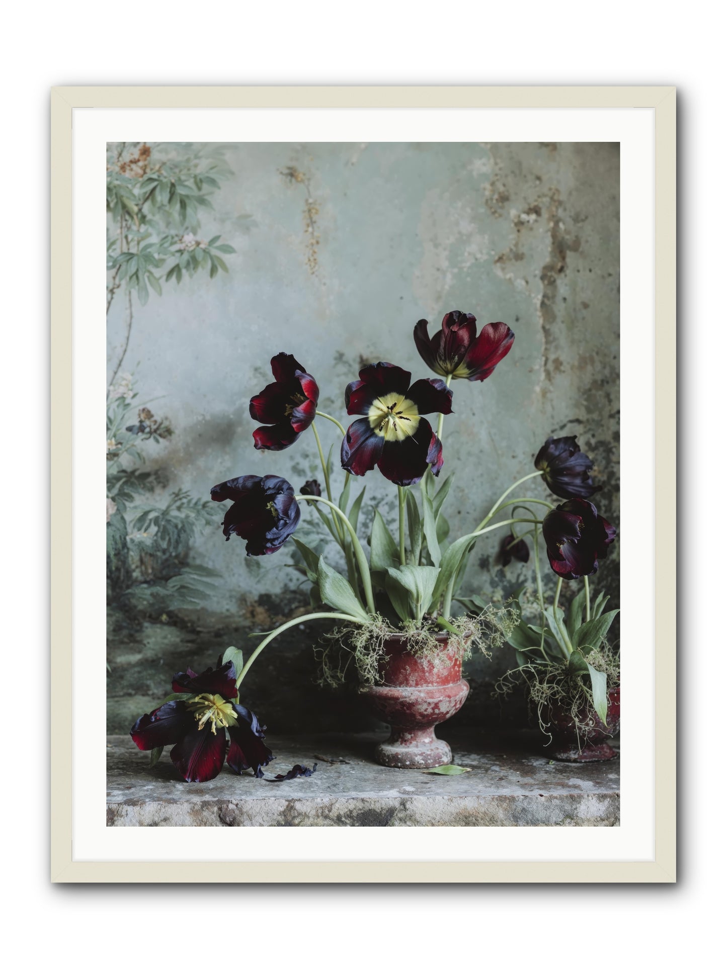What Eternity Looks Like -- Framed Print - White 30x40
