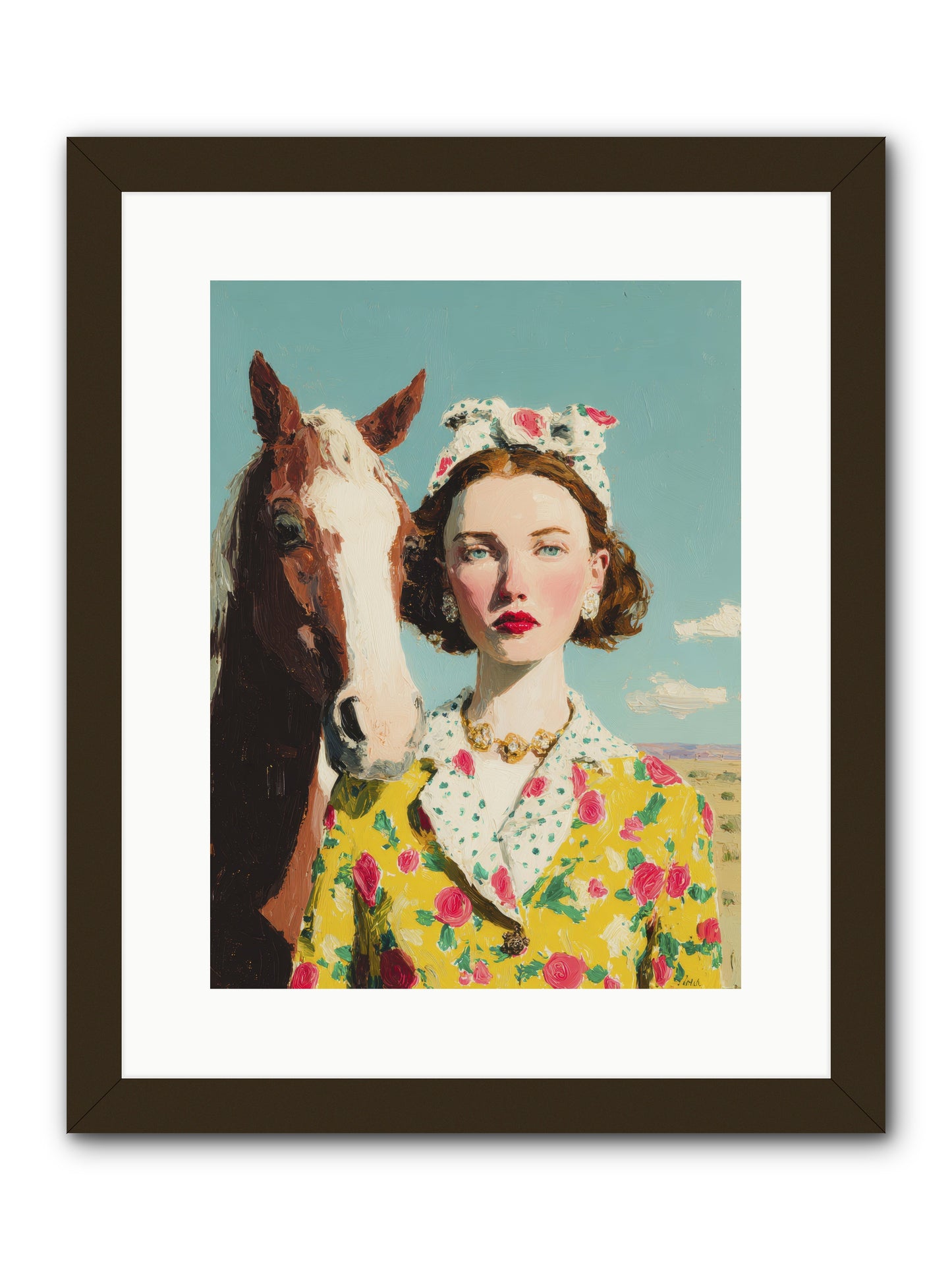 What Feels Like Home -- Framed Print - Black 12x16