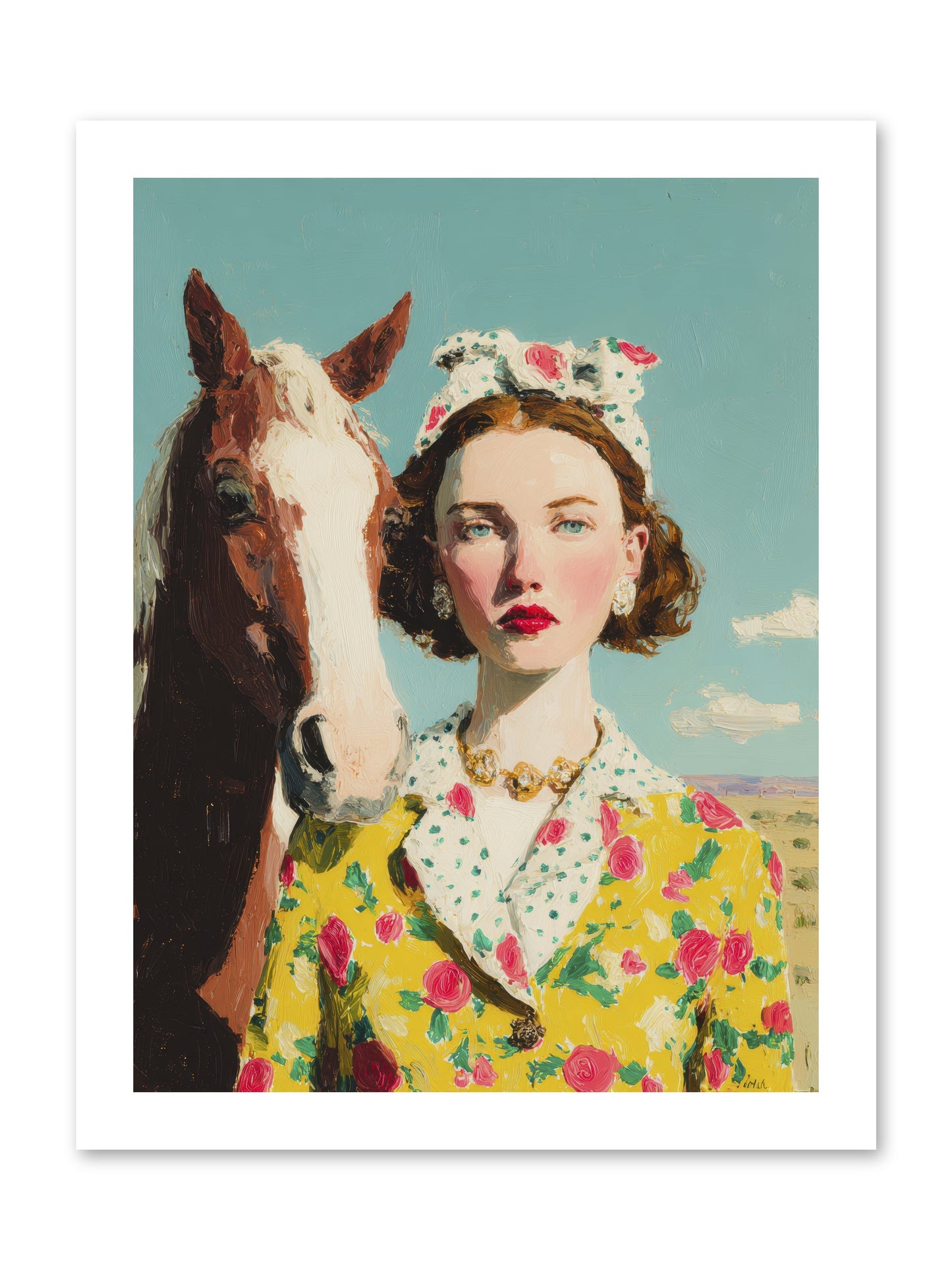 What Feels Like Home -- Loose Canvas Print 12x16