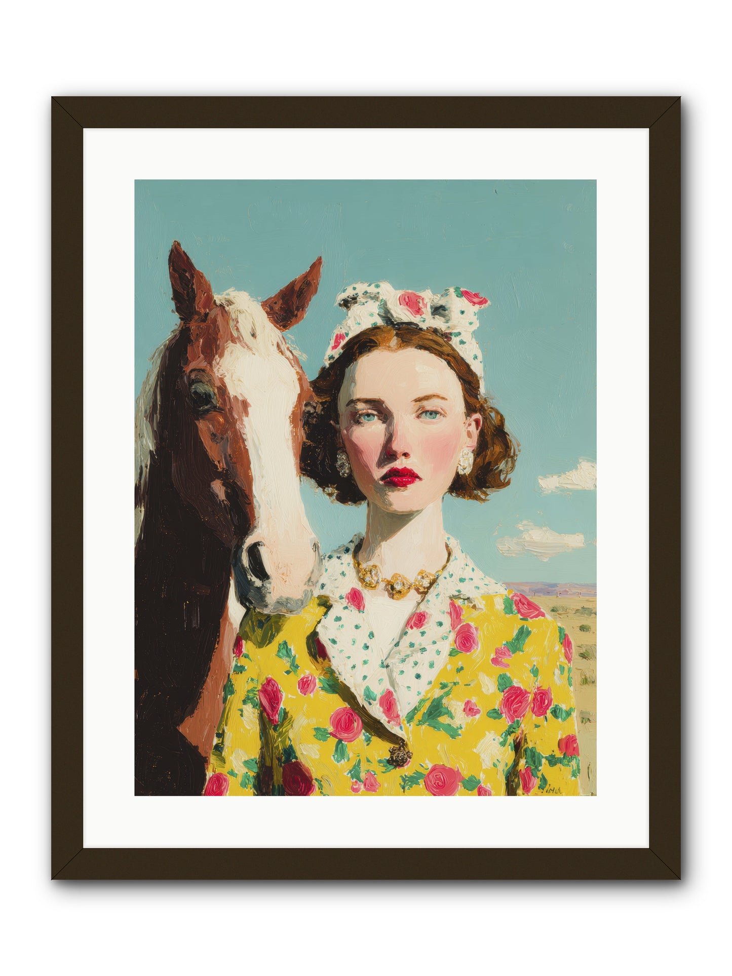 What Feels Like Home -- Framed Print - Black 18x24