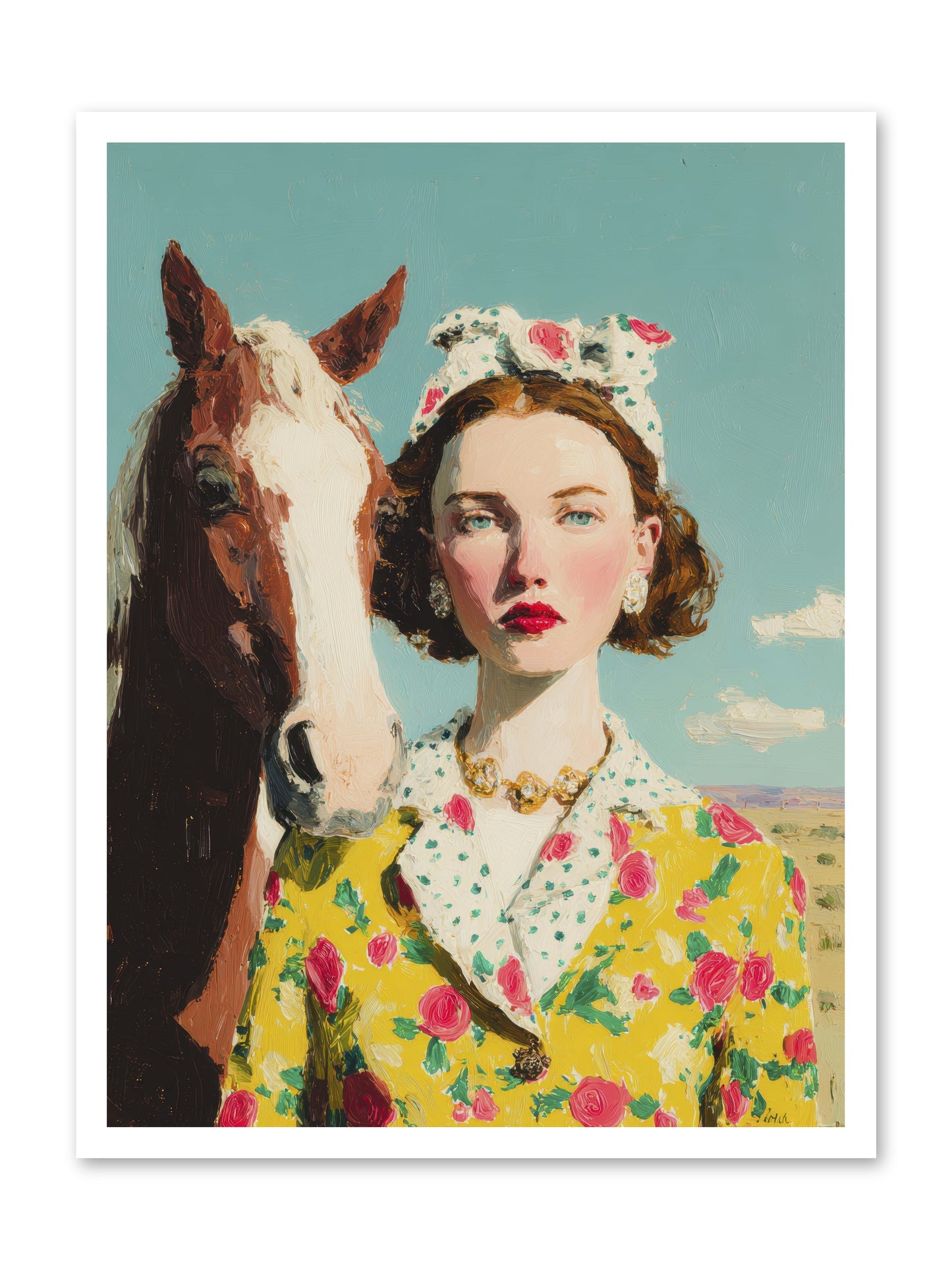 What Feels Like Home -- Loose Canvas Print 24x32