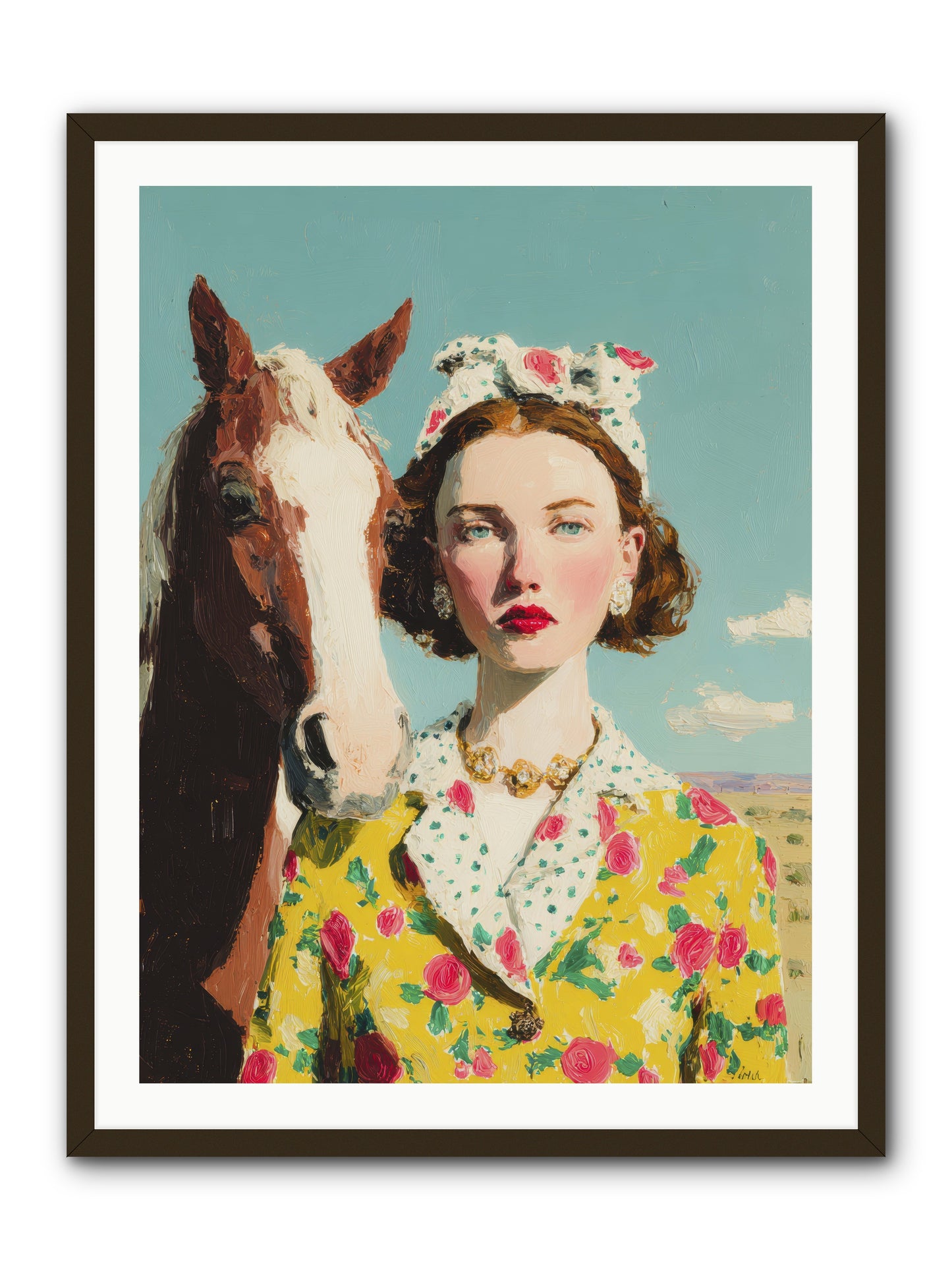 What Feels Like Home -- Framed Print - Black 30x40