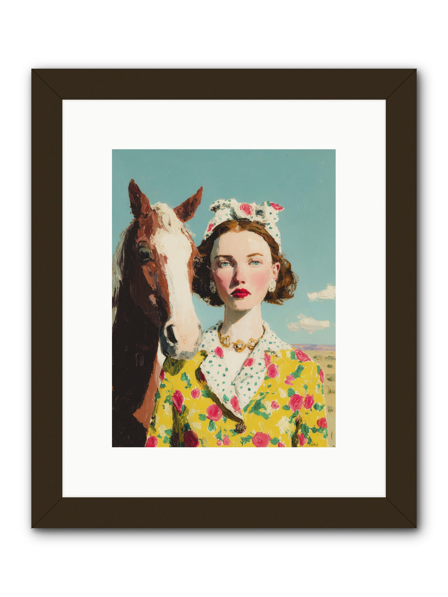What Feels Like Home -- Framed Print - Black 9x12