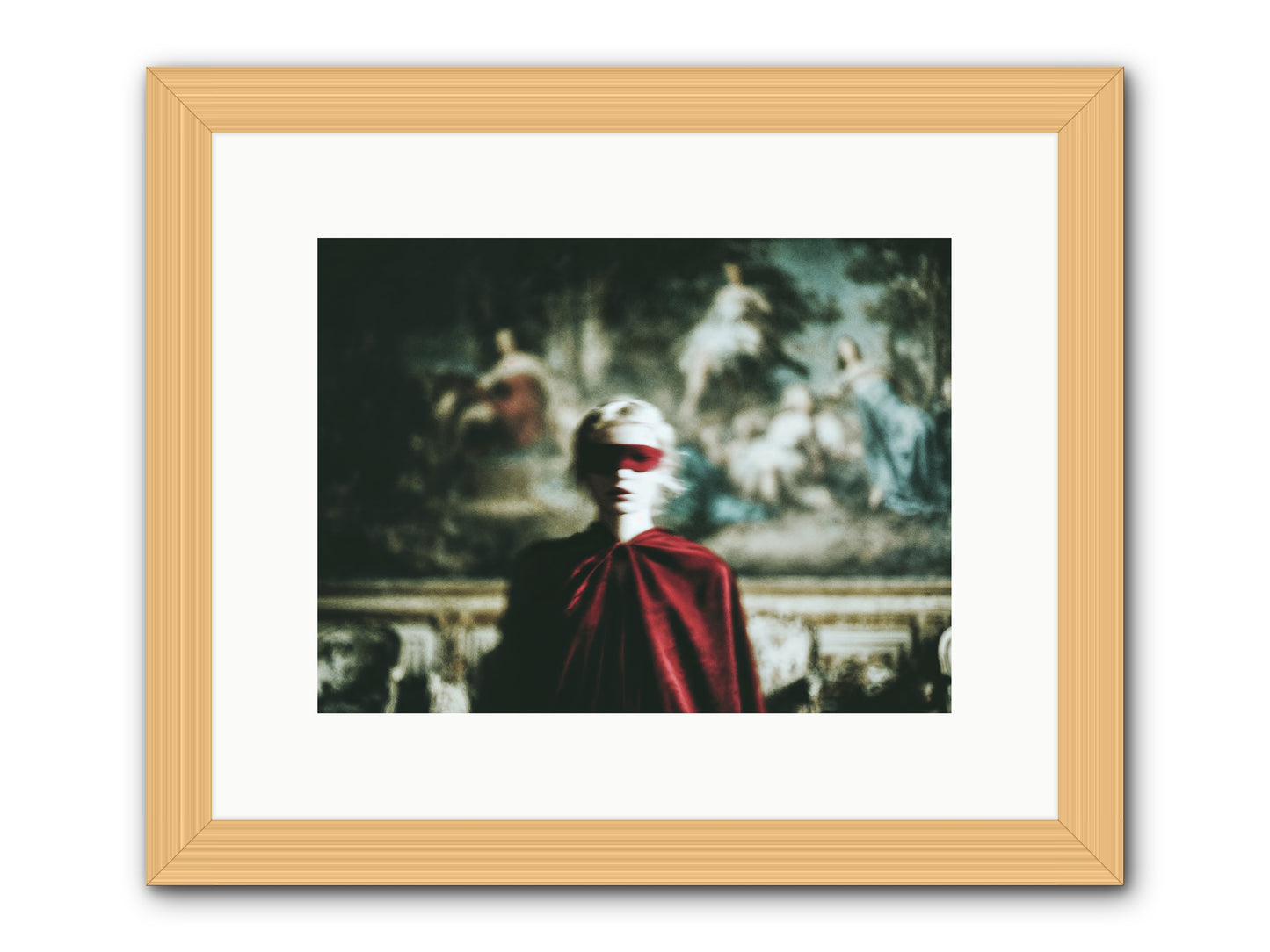 What Grace Requires -- Framed Print - Natural 12x9