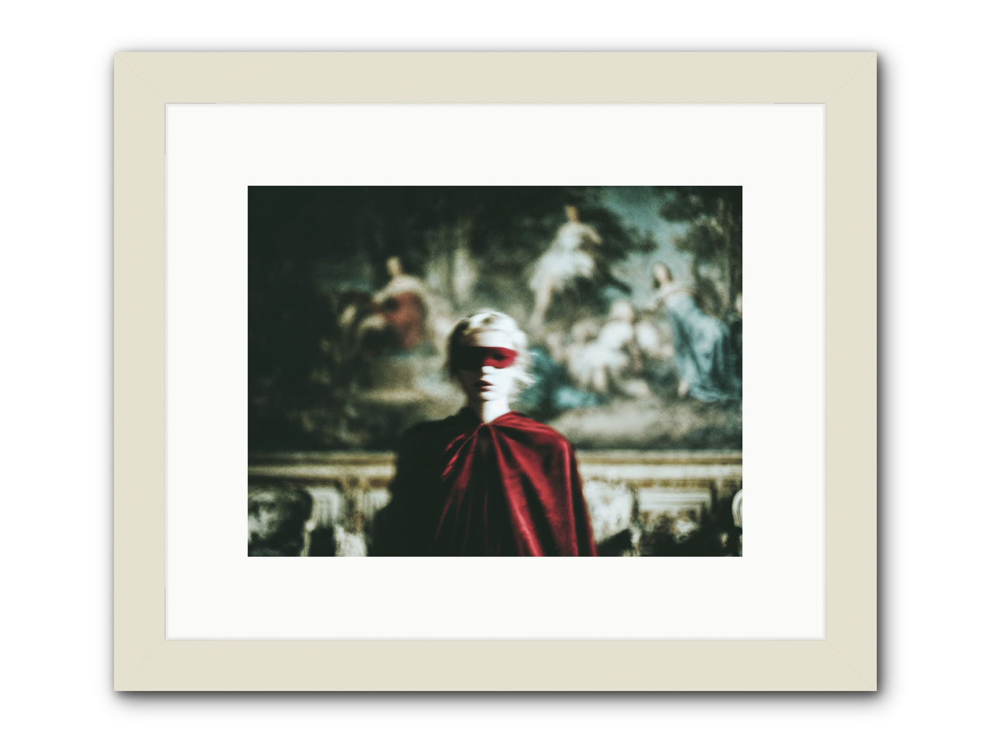 What Grace Requires -- Framed Print - White 12x9