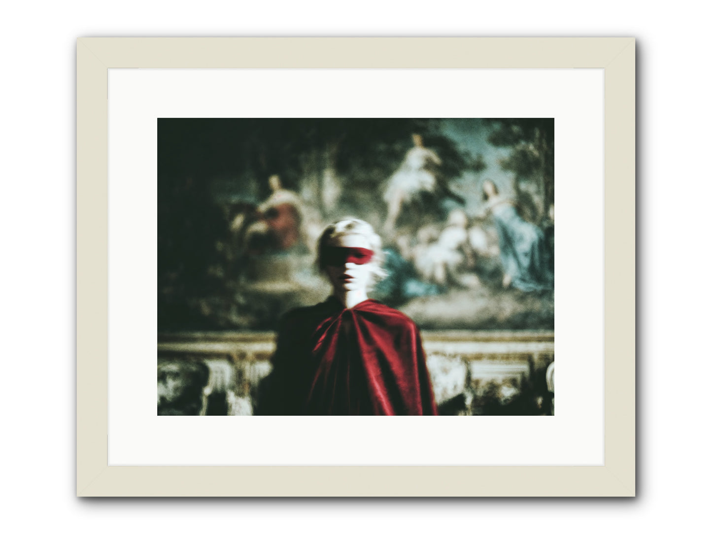 What Grace Requires -- Framed Print - White 16x12