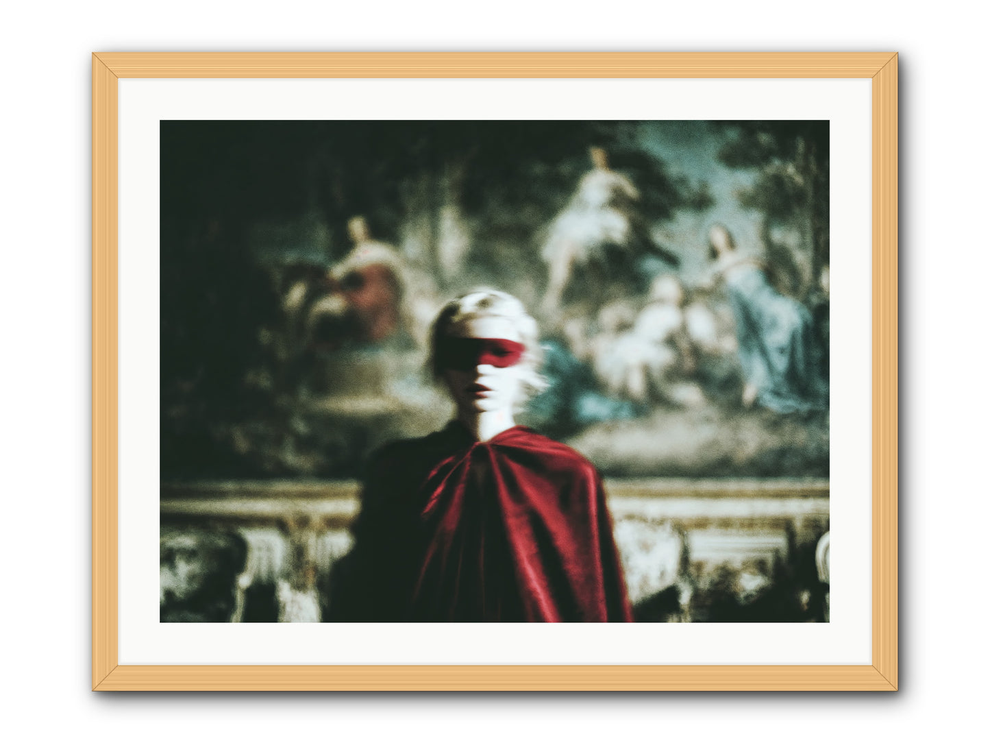 What Grace Requires -- Framed Print - Natural 32x24
