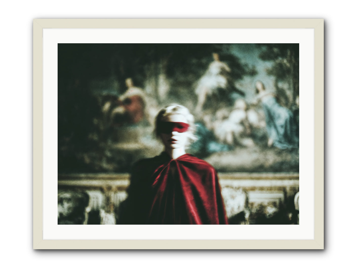 What Grace Requires -- Framed Print - White 32x24