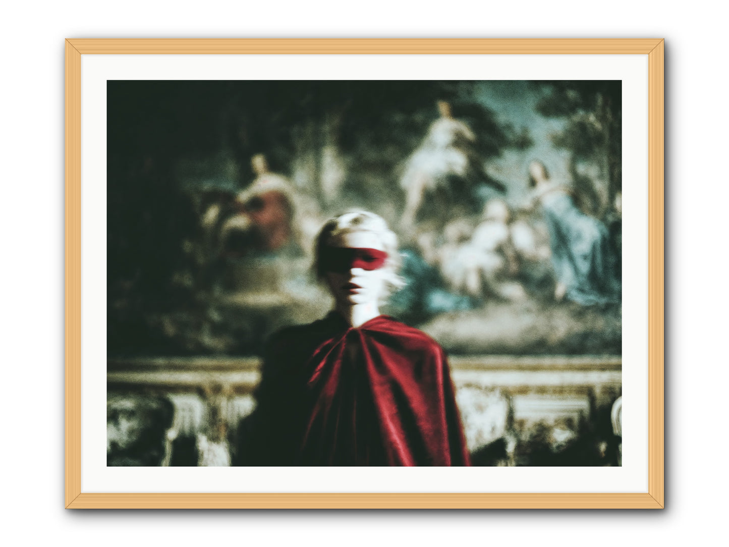 What Grace Requires -- Framed Print - Natural 40x30