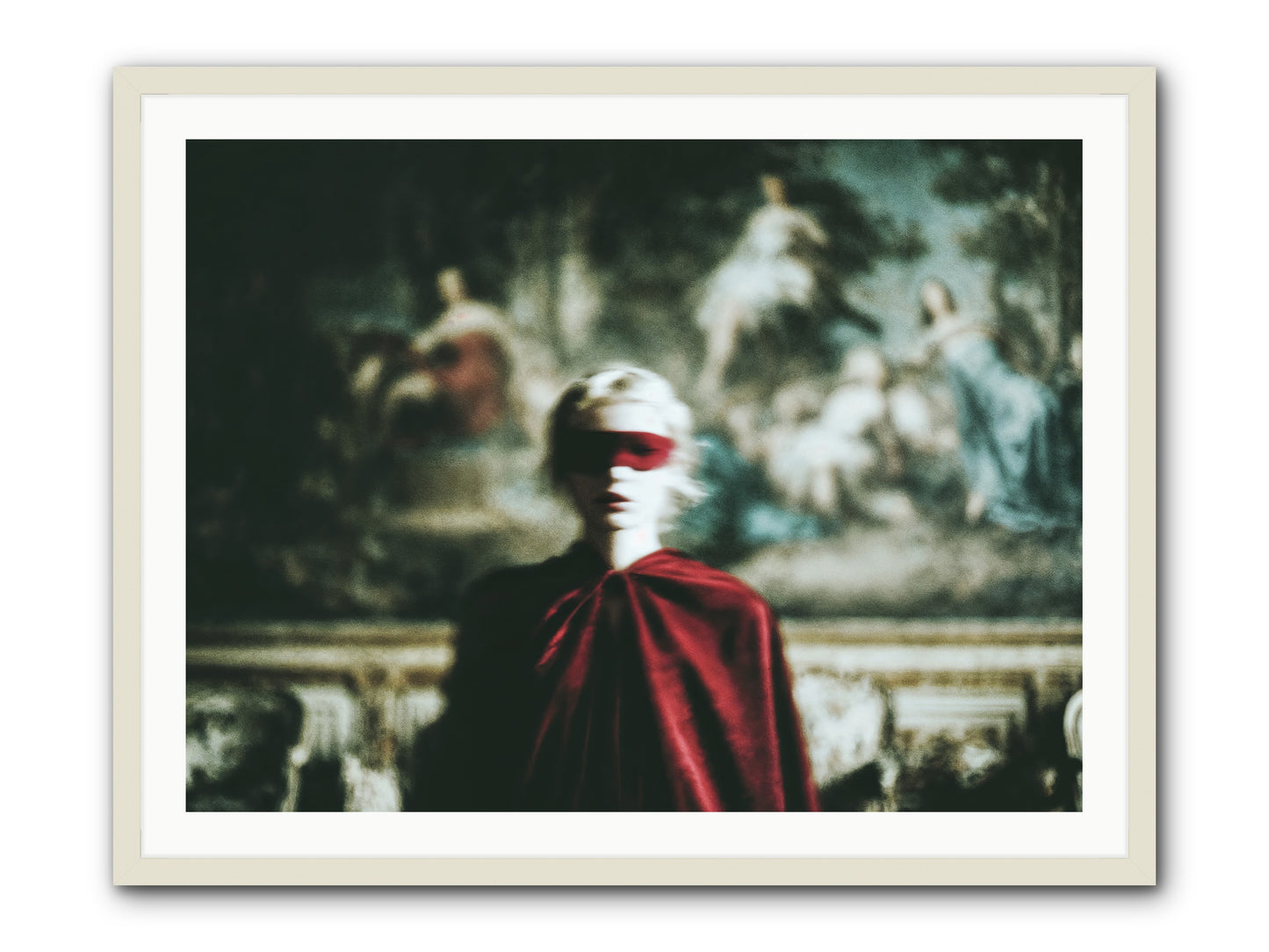 What Grace Requires -- Framed Print - White 40x30