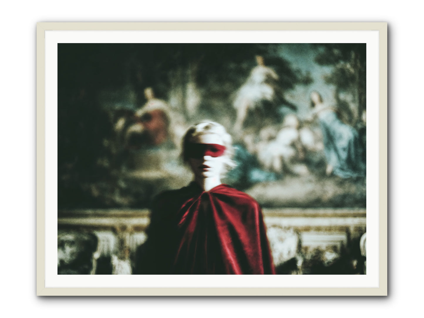 What Grace Requires -- Framed Print - White 48x36