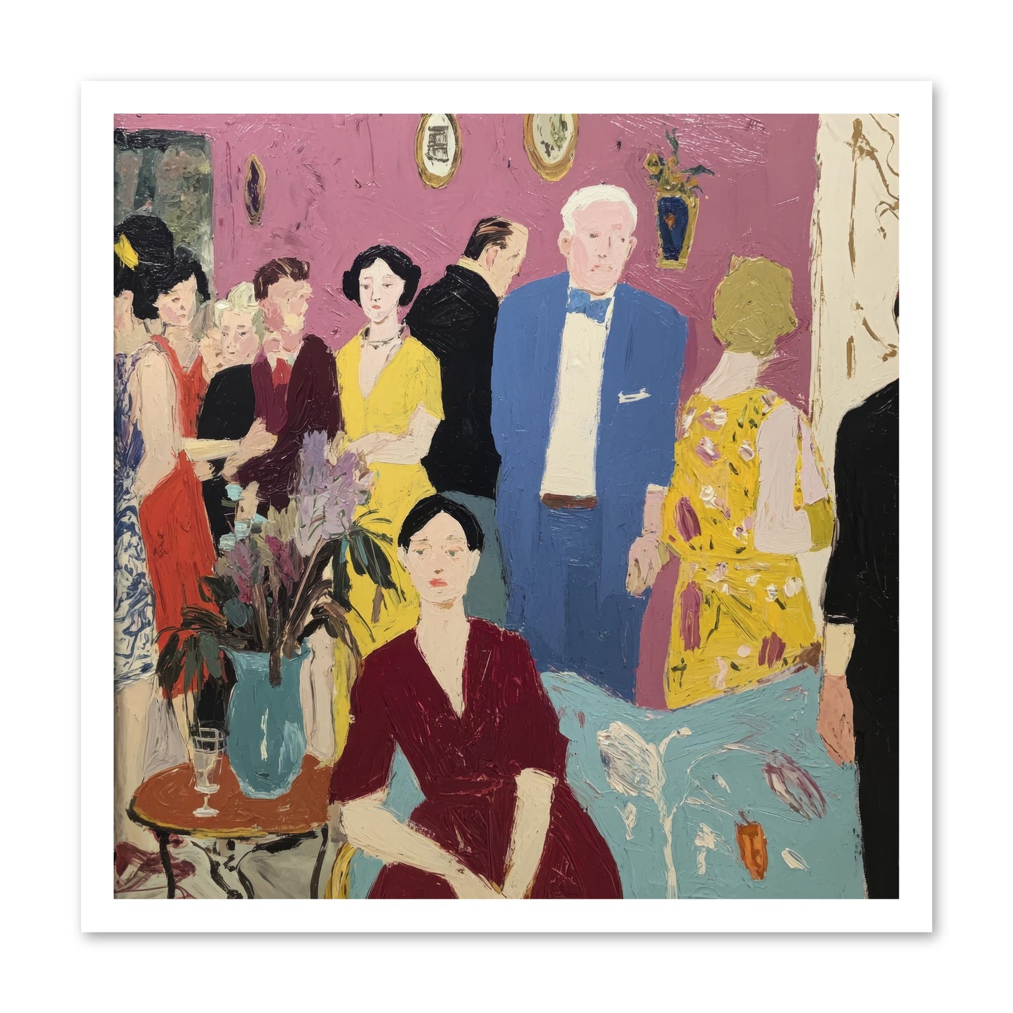 What the Doves Witnessed -- Loose Canvas Print 24x24