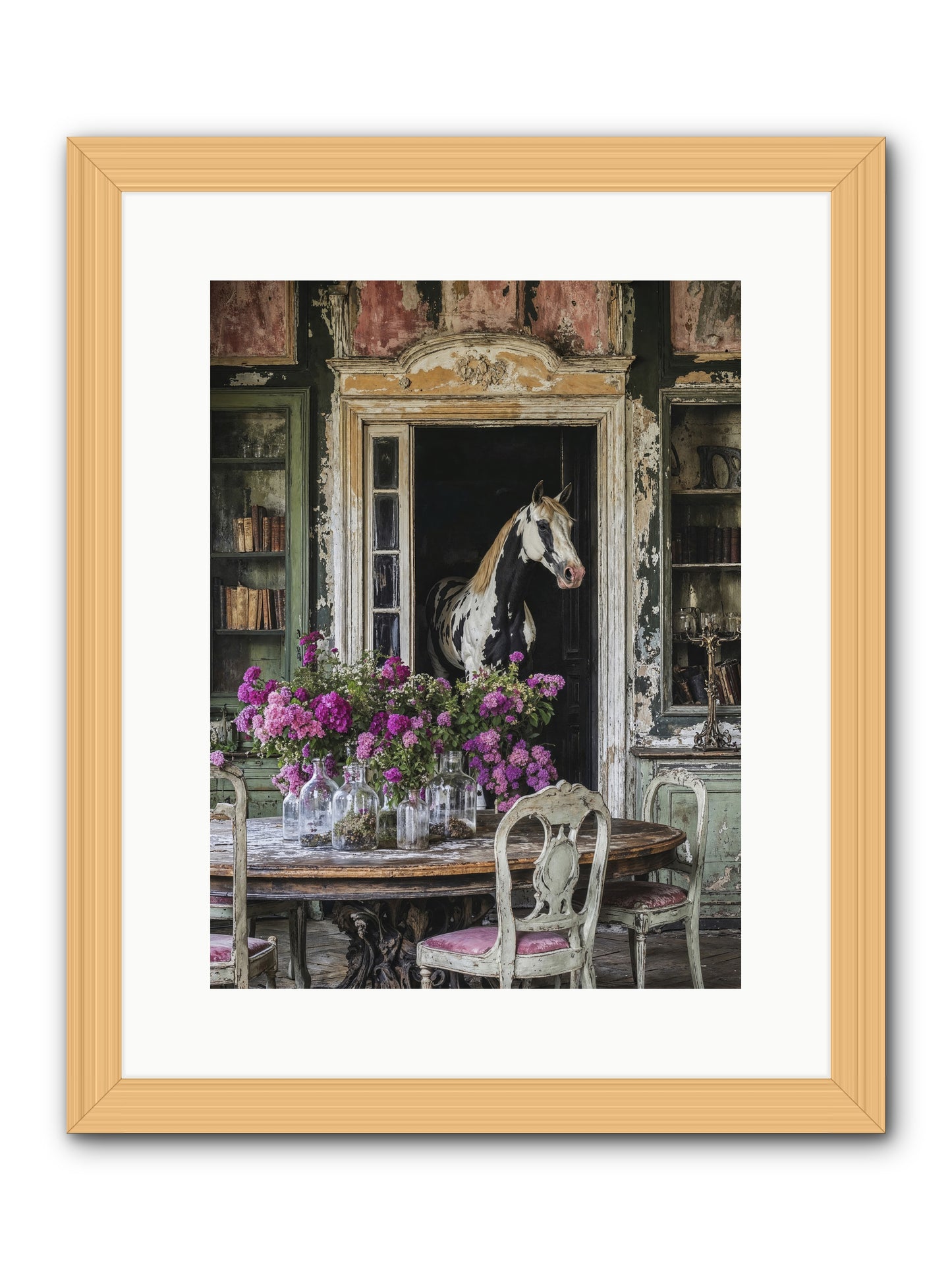 When Belonging Becomes An Art -- Framed Print - Natural 12x16